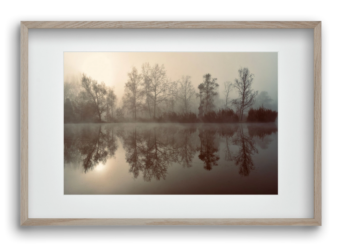 Dreamer, 60x40 cm (45x30 cm), Tölgy keret, paszpartuval