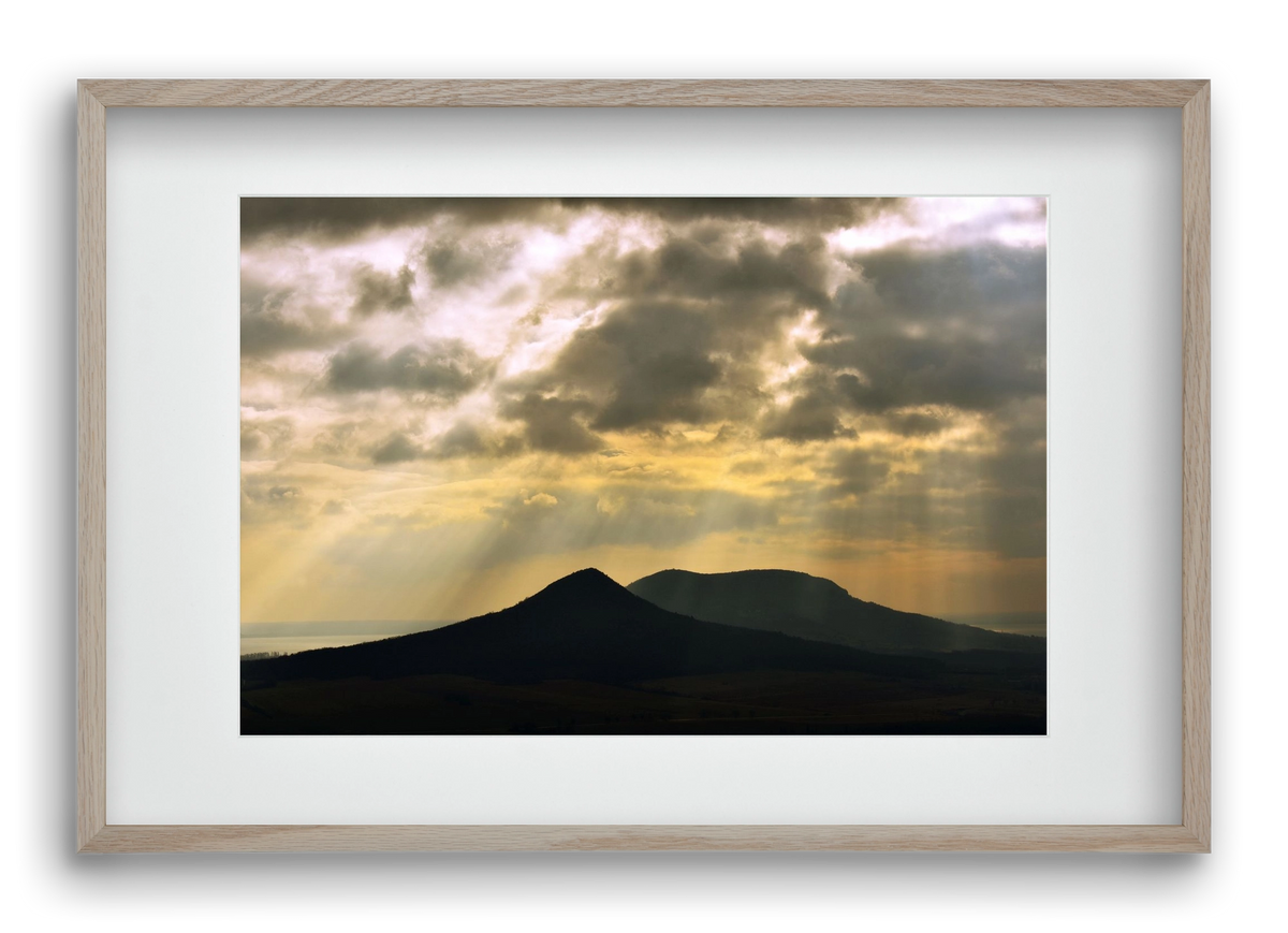 Heaven, 60x40 cm (45x30 cm), Tölgy keret, paszpartuval