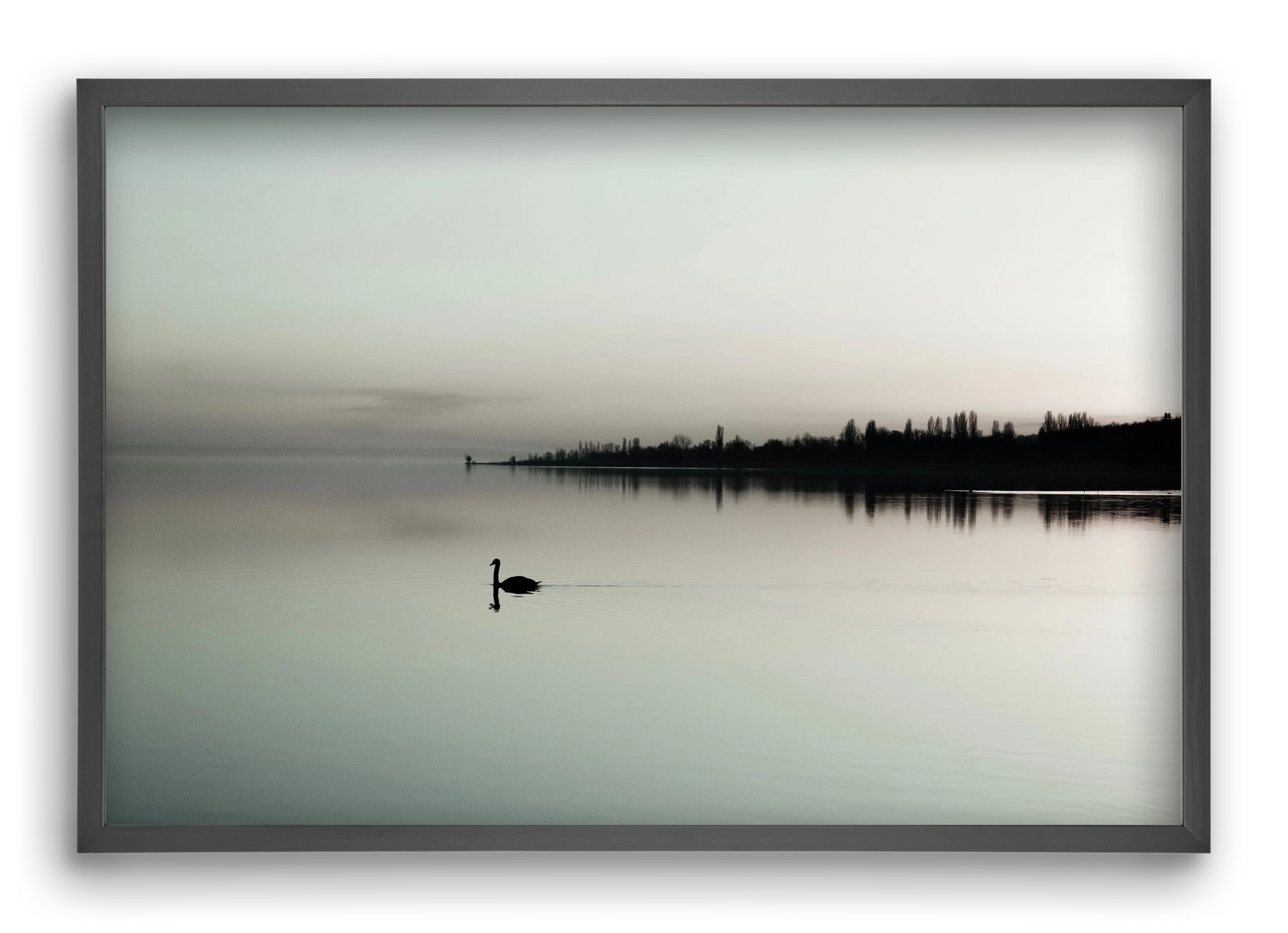 helikon , 60x40 cm (60x40 cm), Fekete keret