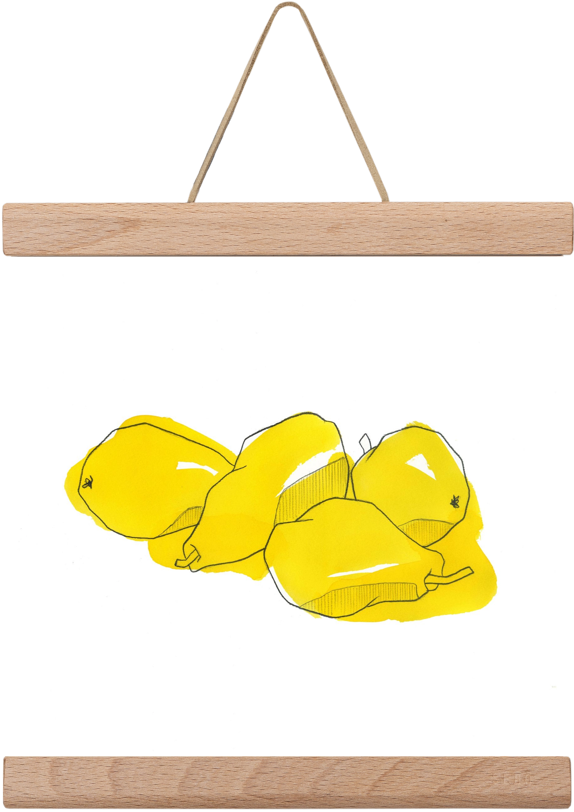 Pears, 20x20 cm (20x20 cm), Tölgy akasztó