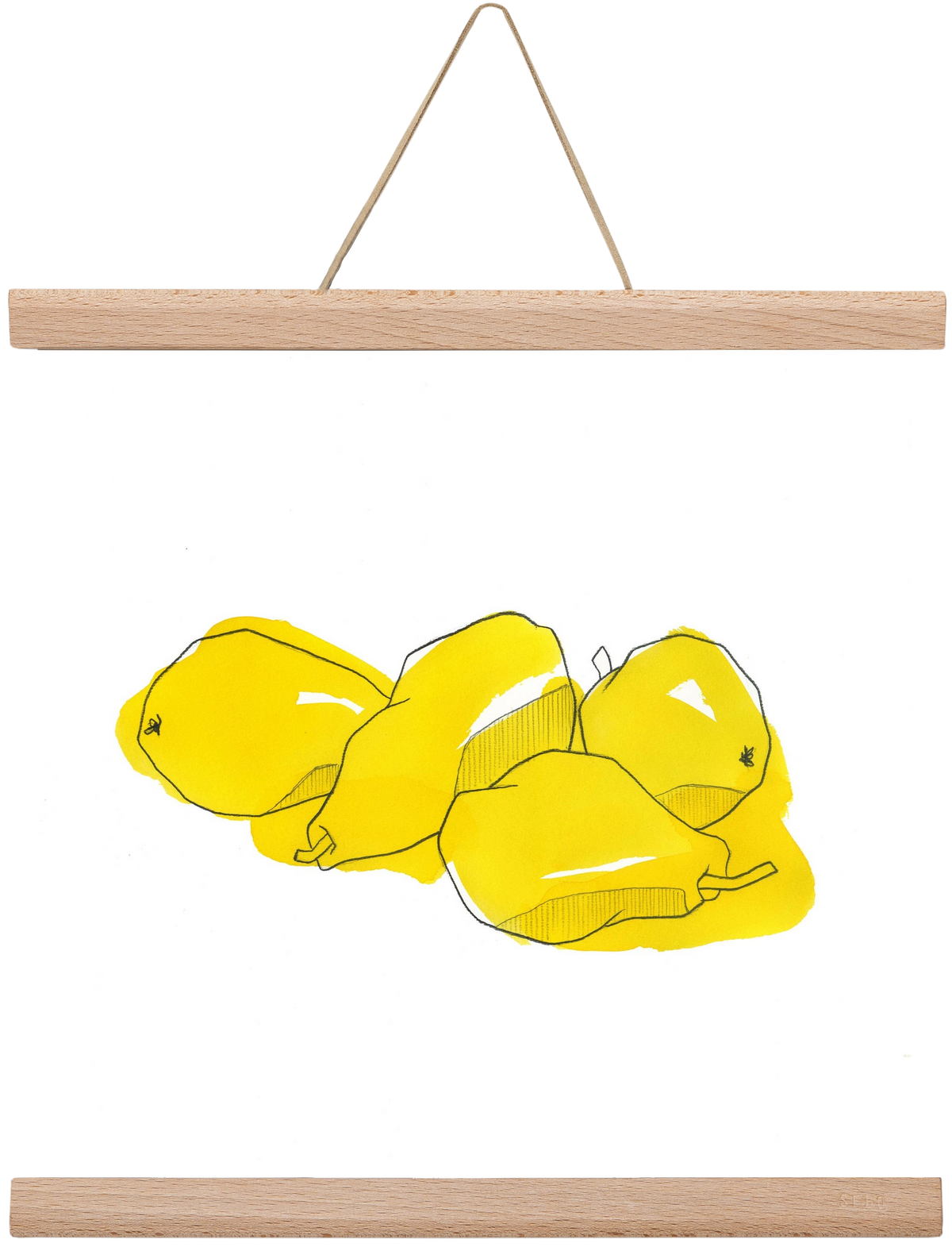 Pears, 30x30 cm (30x30 cm), Tölgy akasztó