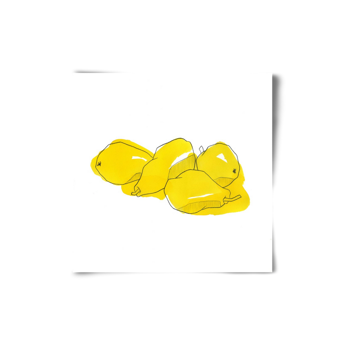 Pears, 20x20 cm, Keret nélkül