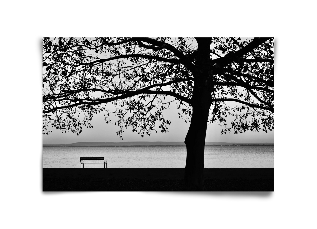 Badacsony part, 45x30 cm, Keret nélkül