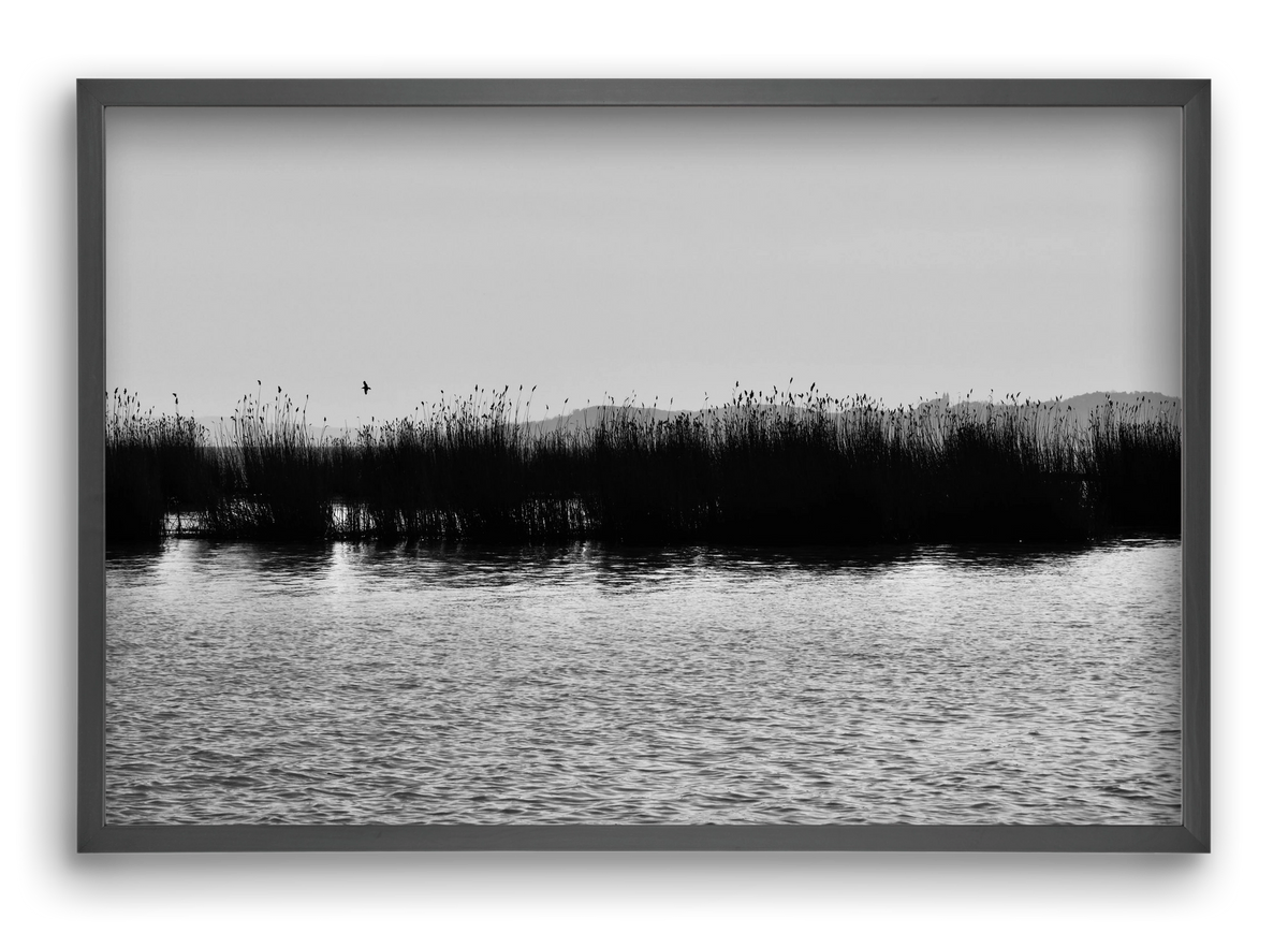 abbey, 60x40 cm (60x40 cm), Fekete keret