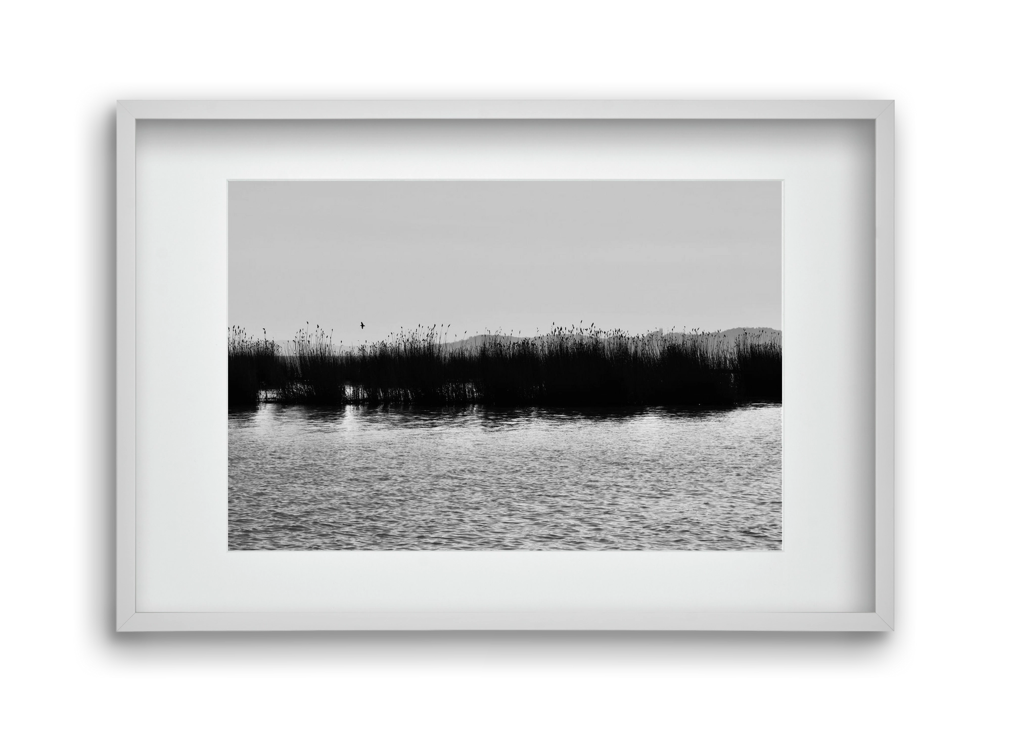 abbey, 45x30 cm (30x20 cm), Fehér keret, paszpartuval