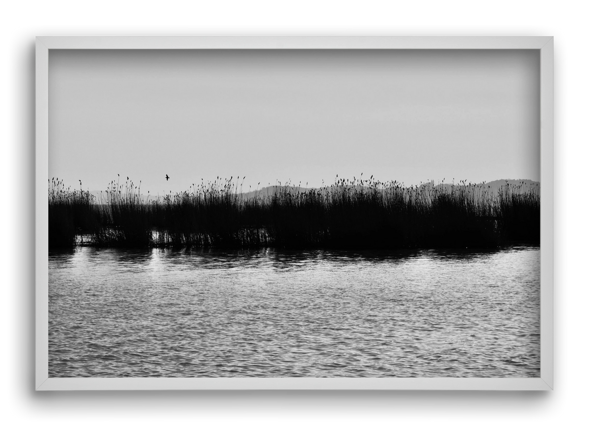 abbey, 60x40 cm (60x40 cm), Fehér keret