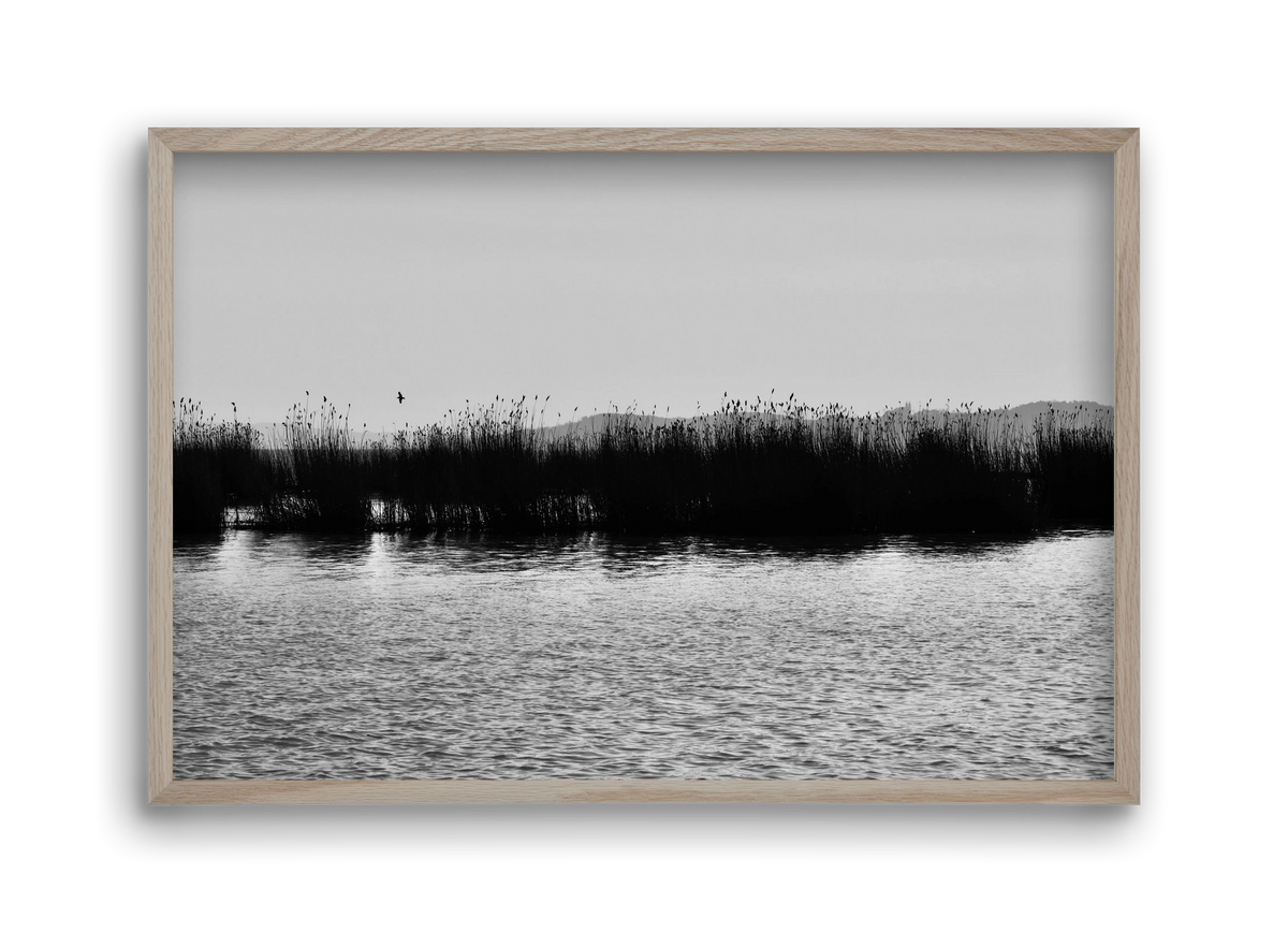 abbey, 45x30 cm (45x30 cm), Tölgy keret