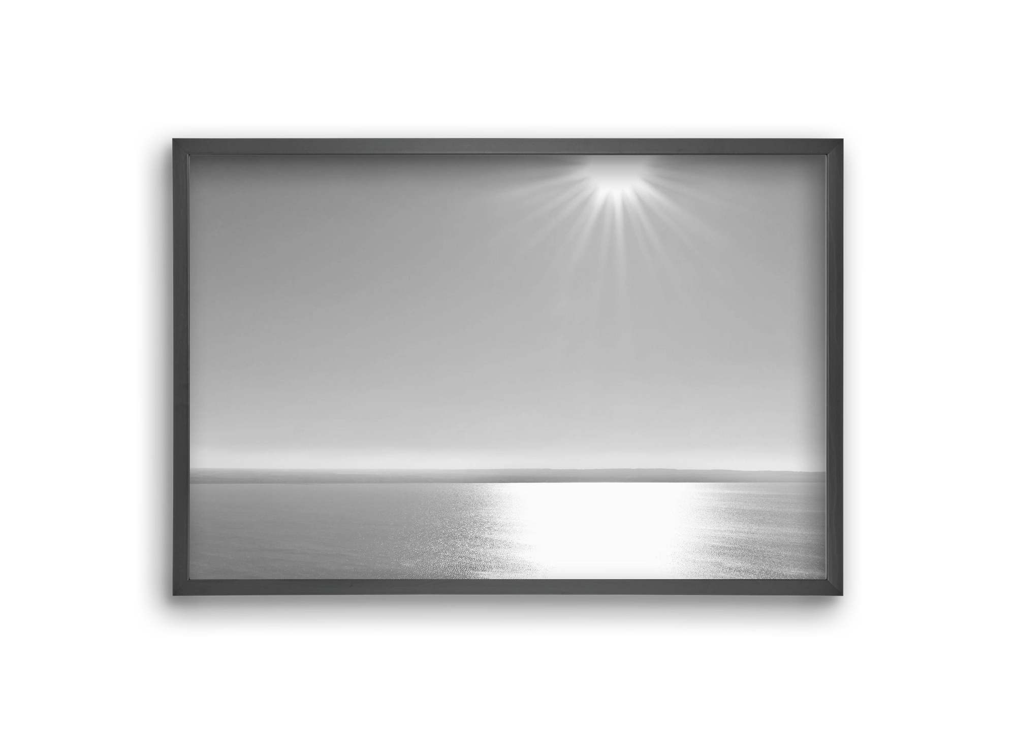 Badacsony, 30x20 cm (30x20 cm), Fekete keret