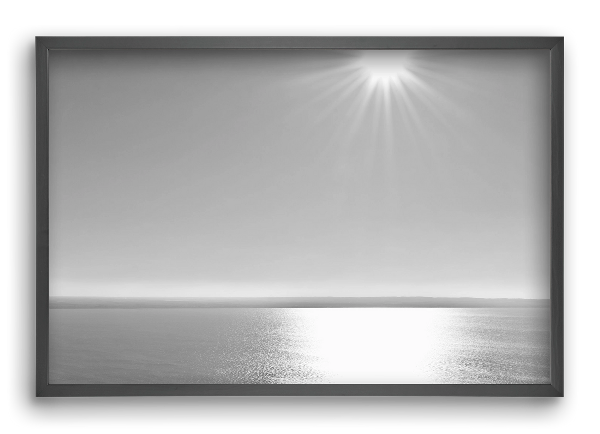 Badacsony, 60x40 cm (60x40 cm), Fekete keret