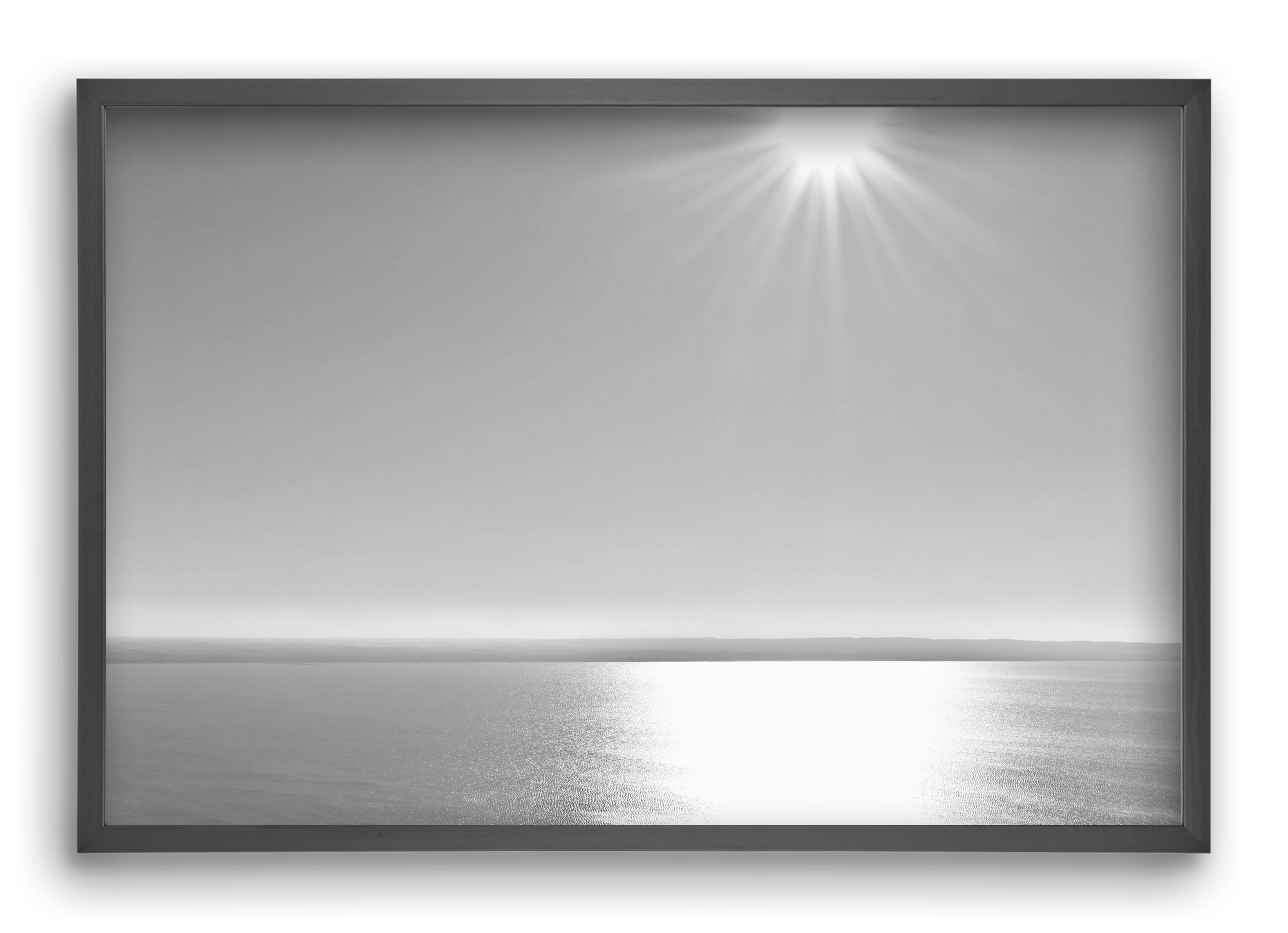 Badacsony, 60x40 cm (60x40 cm), Fekete keret