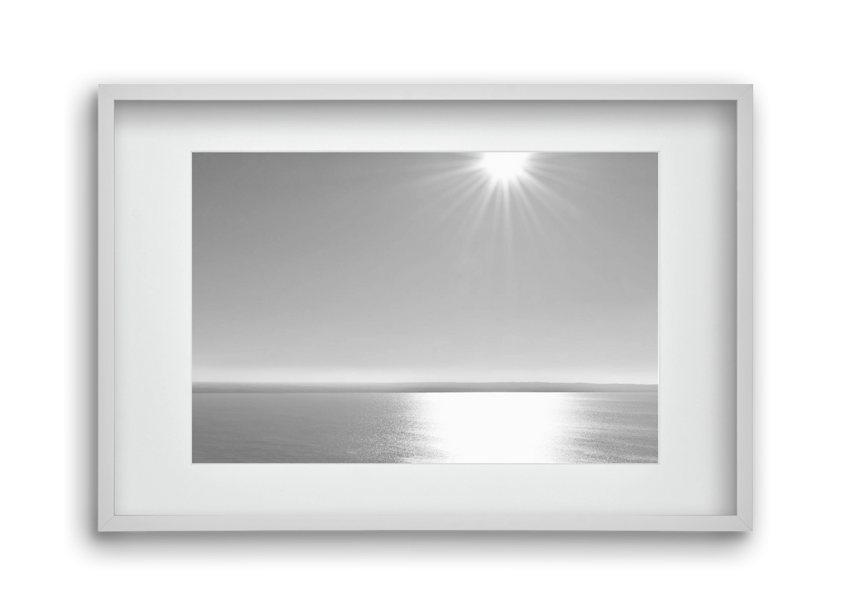 Badacsony, 45x30 cm (30x20 cm), Fehér keret, paszpartuval