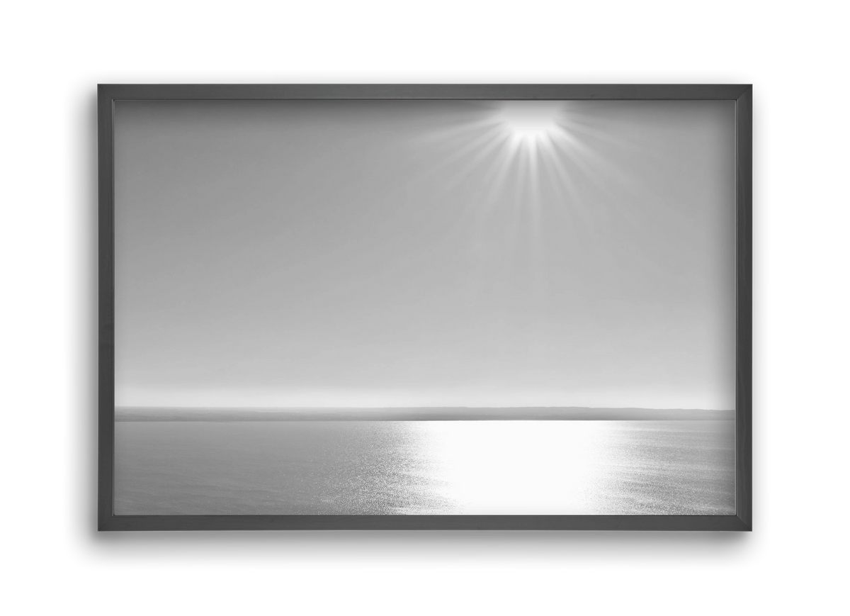 Badacsony, 45x30 cm (45x30 cm), Fekete keret