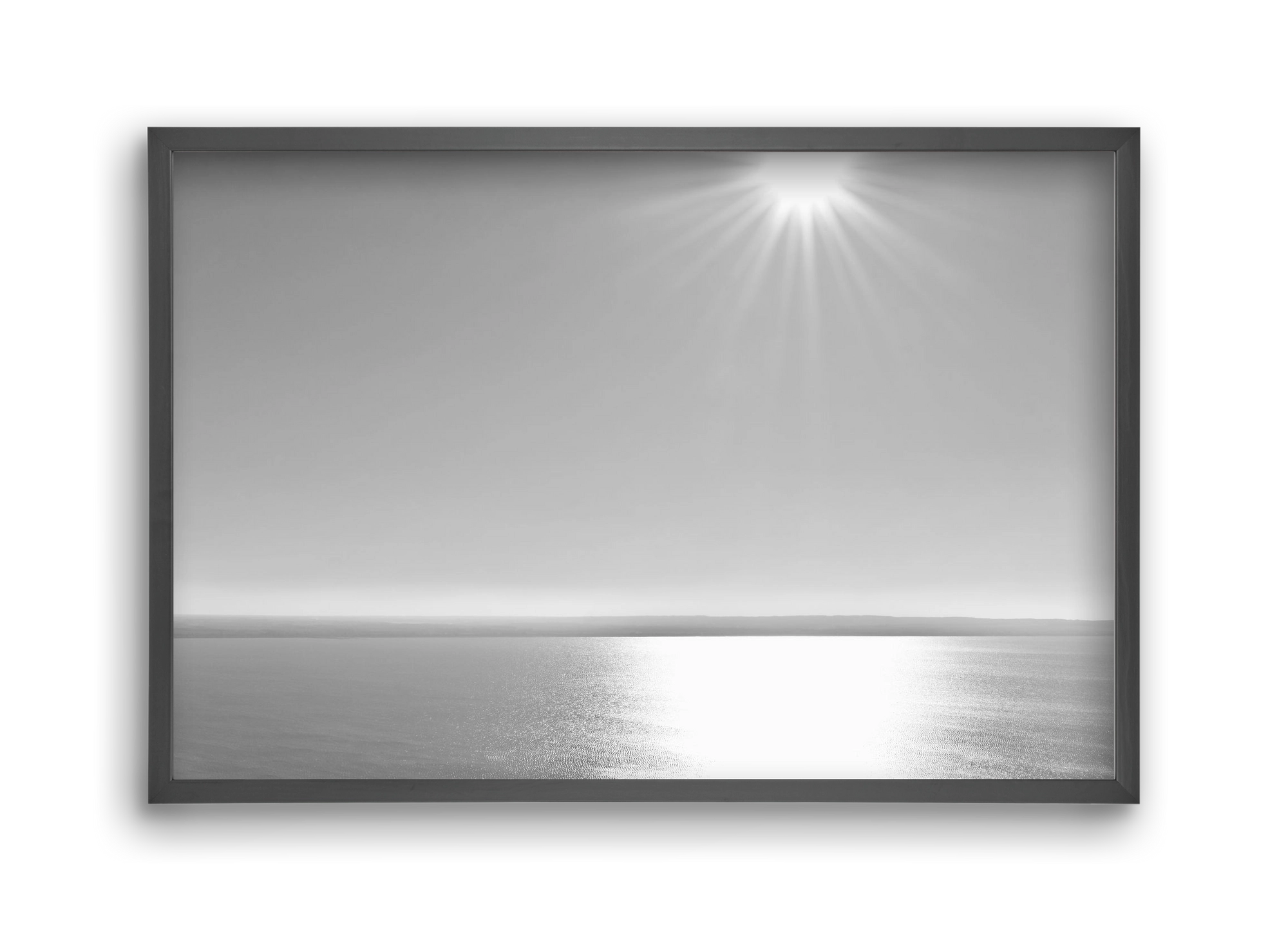 Badacsony, 45x30 cm (45x30 cm), Fekete keret