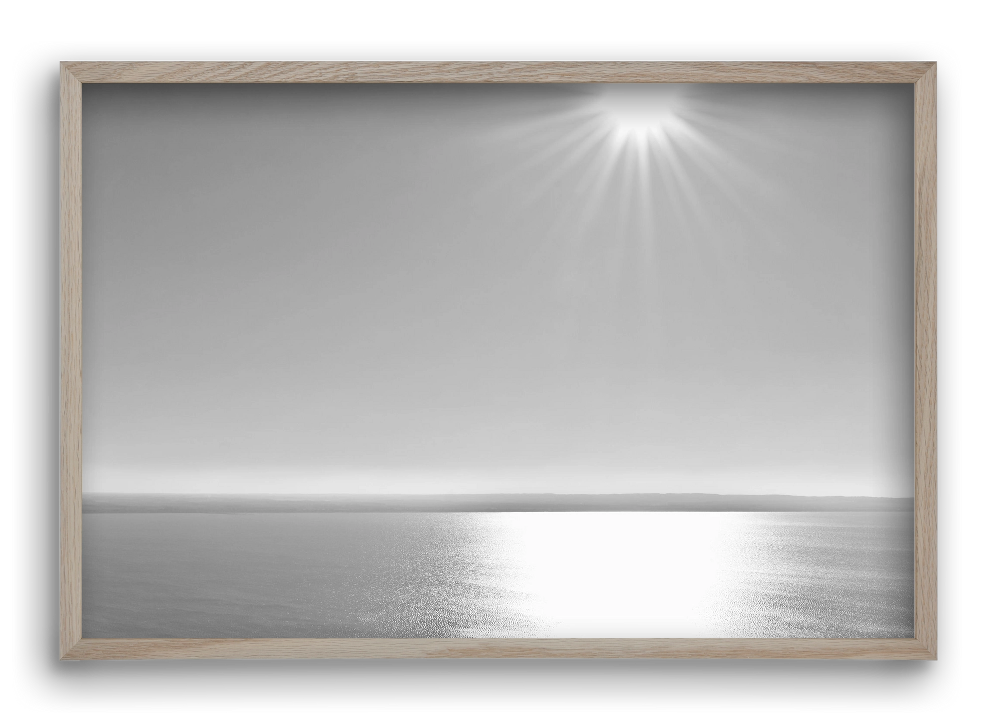 Badacsony, 60x40 cm (60x40 cm), Tölgy keret