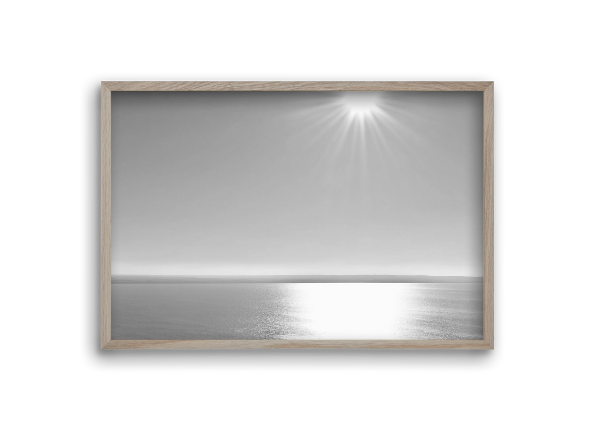 Badacsony, 30x20 cm (30x20 cm), Tölgy keret