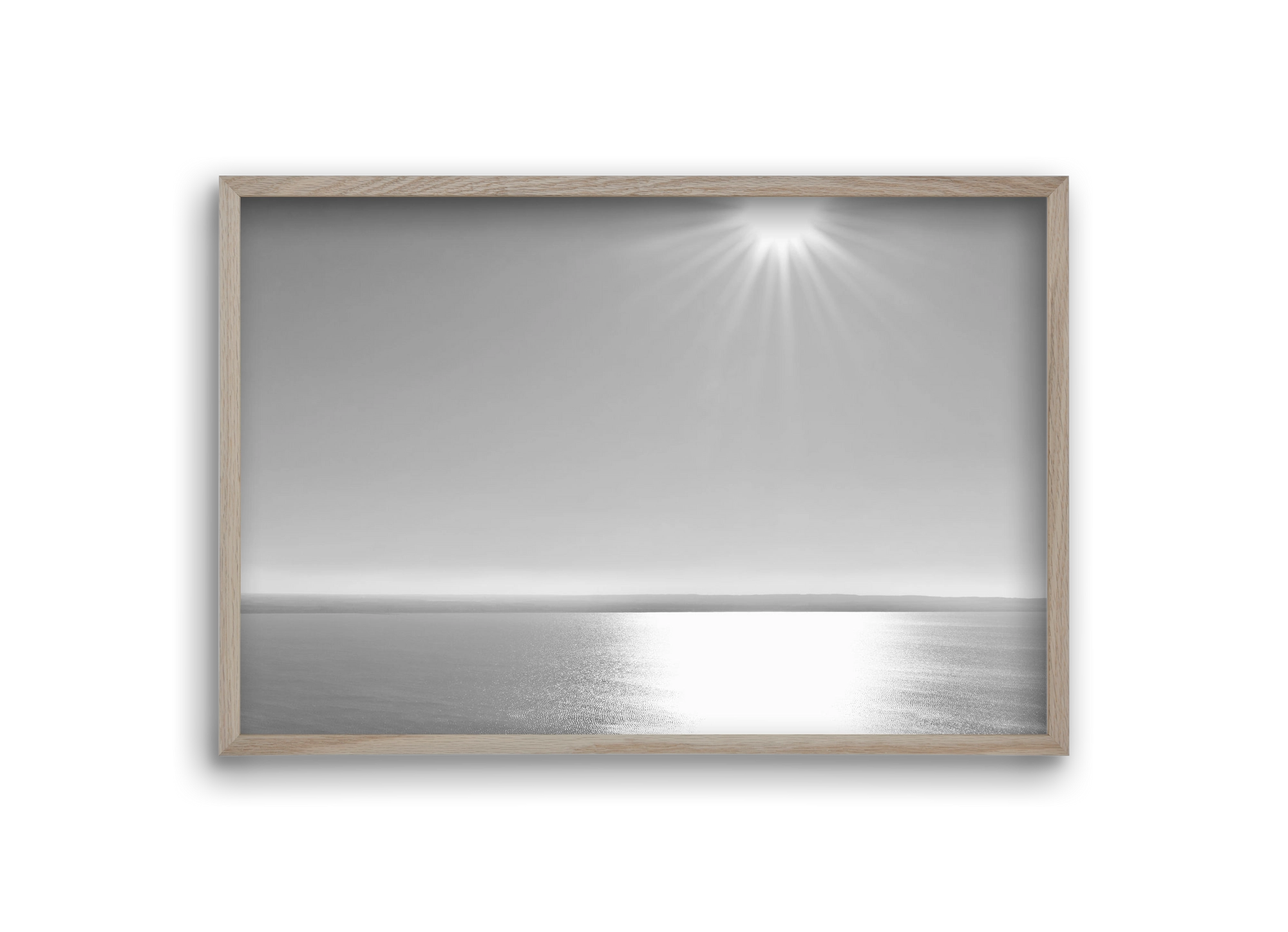 Badacsony, 30x20 cm (30x20 cm), Tölgy keret