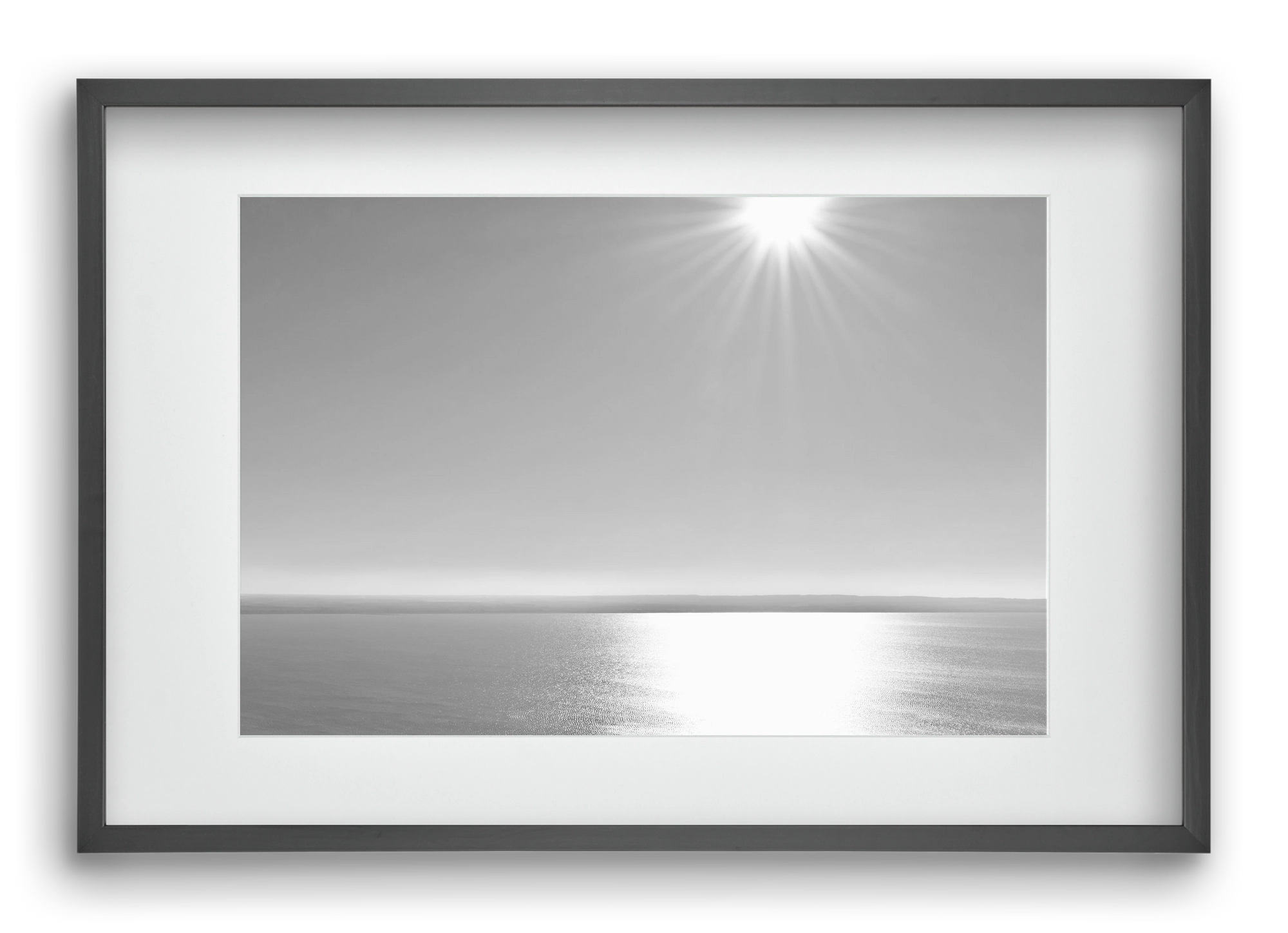 Badacsony, 60x40 cm (45x30 cm), Fekete keret, paszpartuval