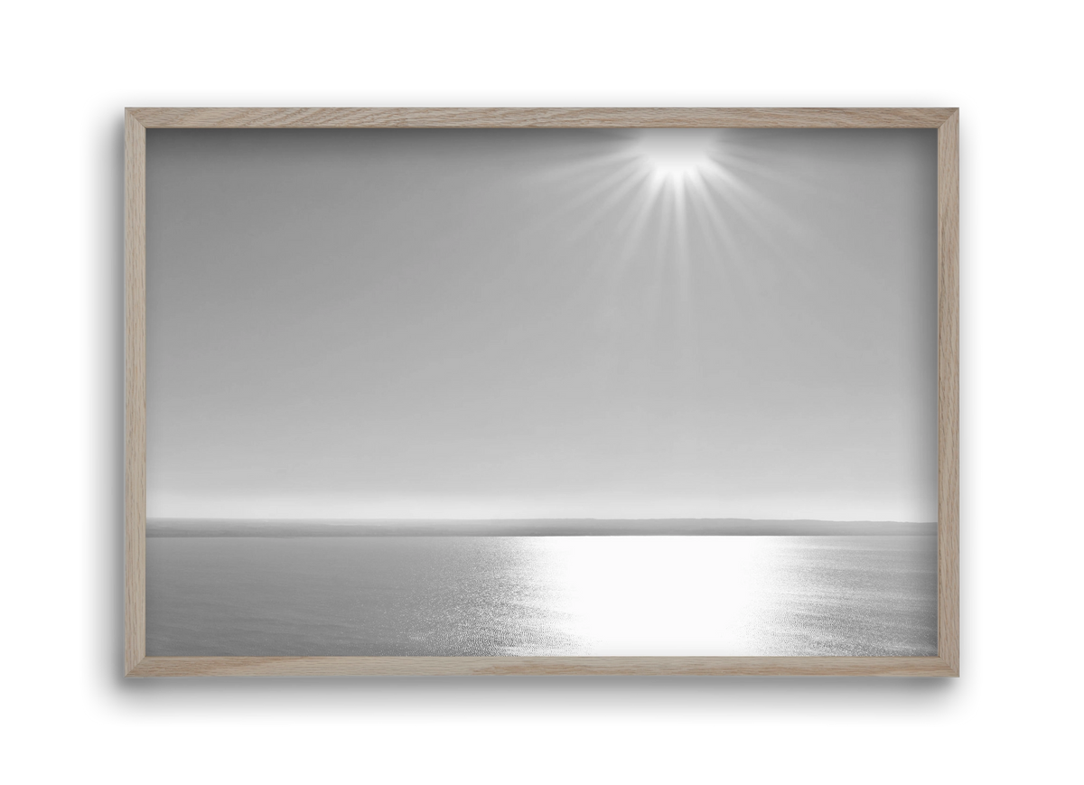 Badacsony, 45x30 cm (45x30 cm), Tölgy keret