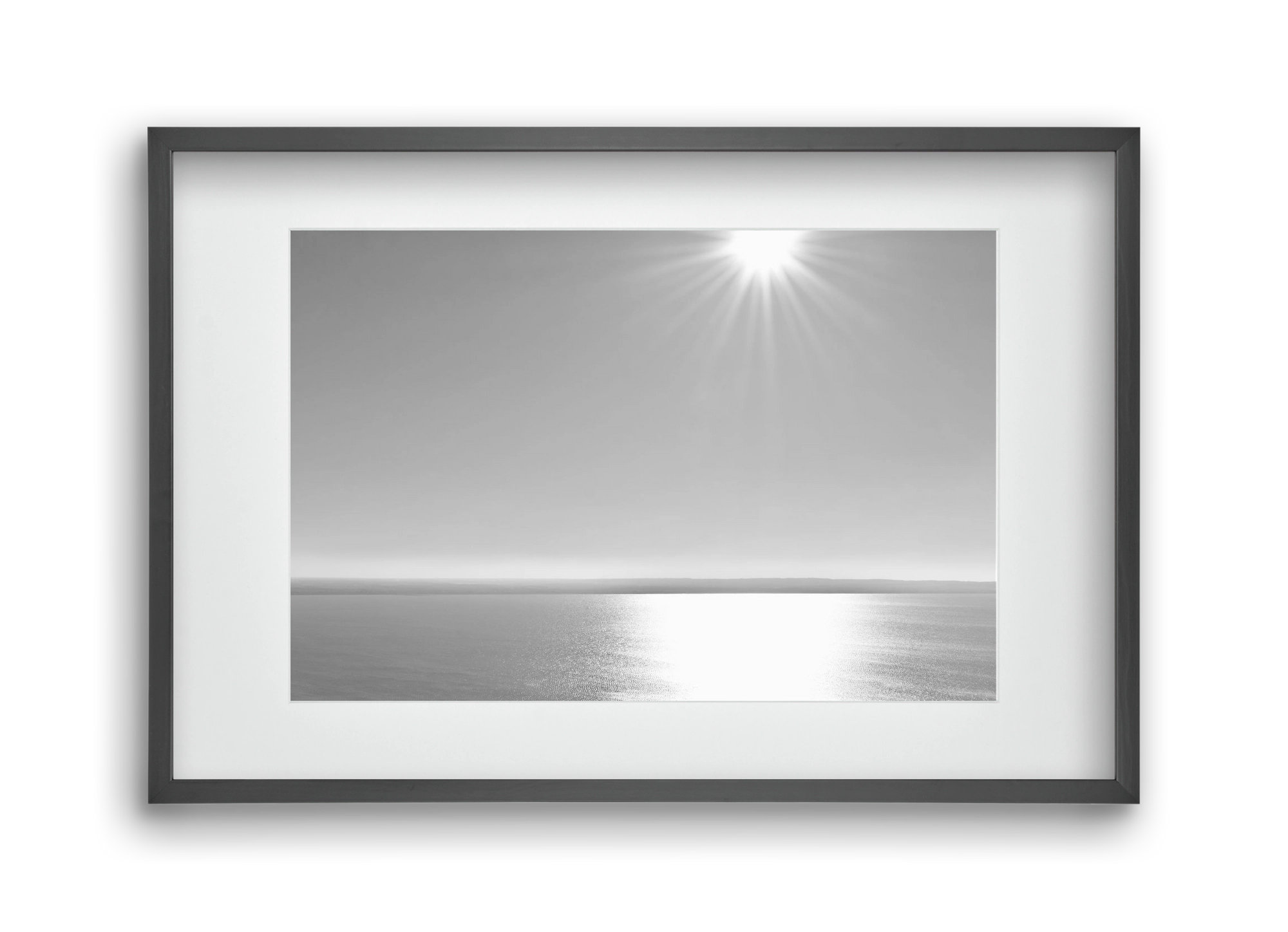 Badacsony, 45x30 cm (30x20 cm), Fekete keret, paszpartuval