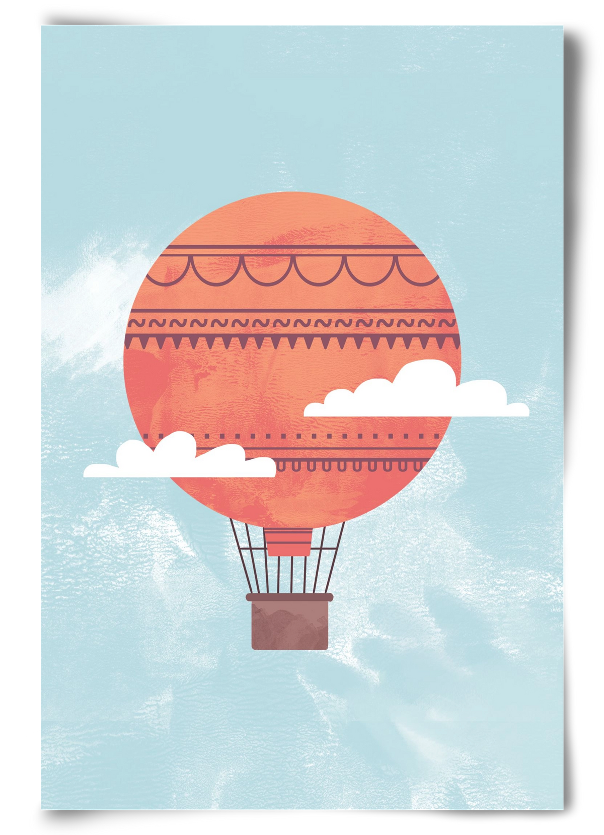 Balloon, 60x90 cm, Keret nélkül