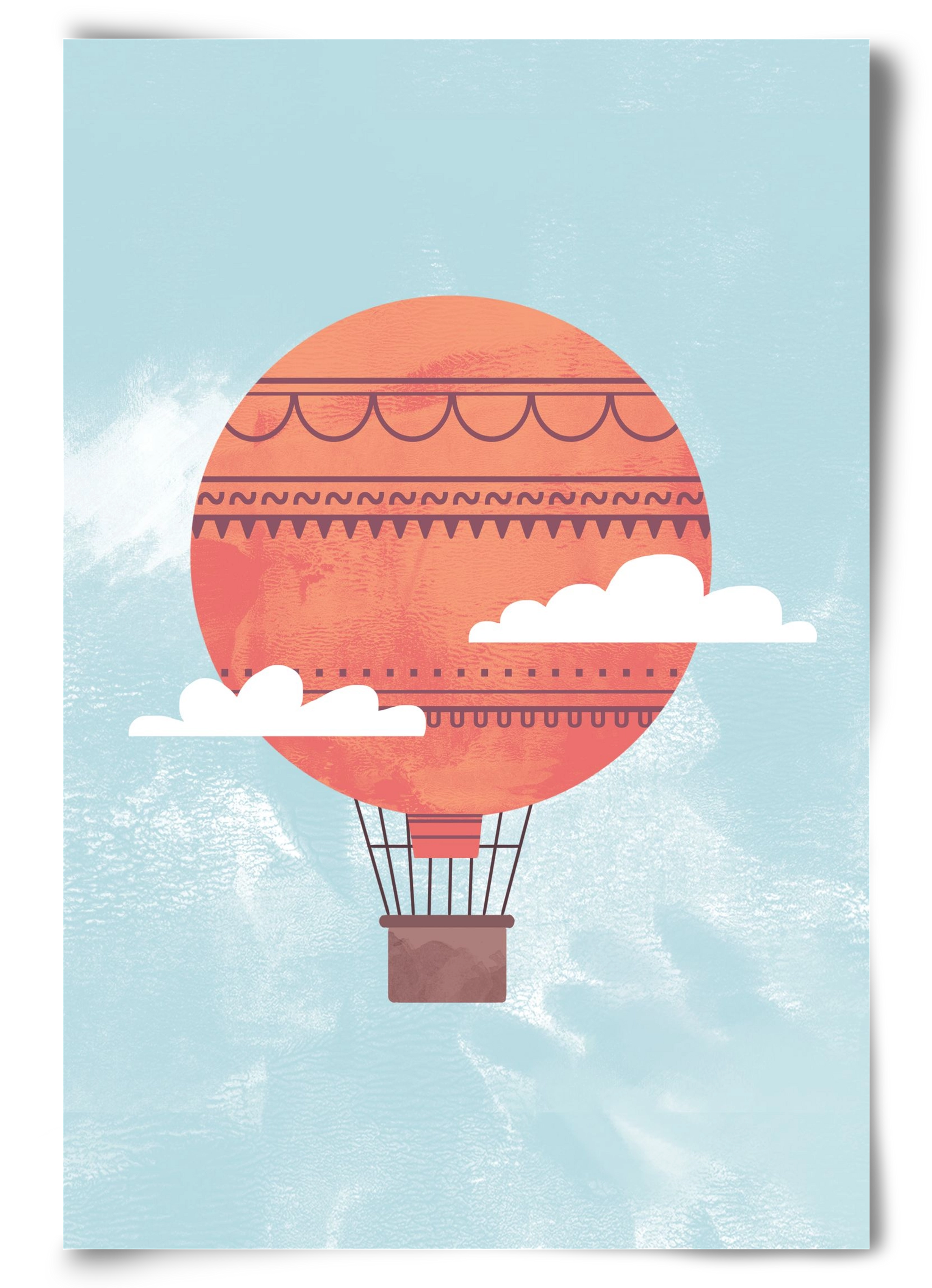 Balloon, 60x90 cm, Keret nélkül