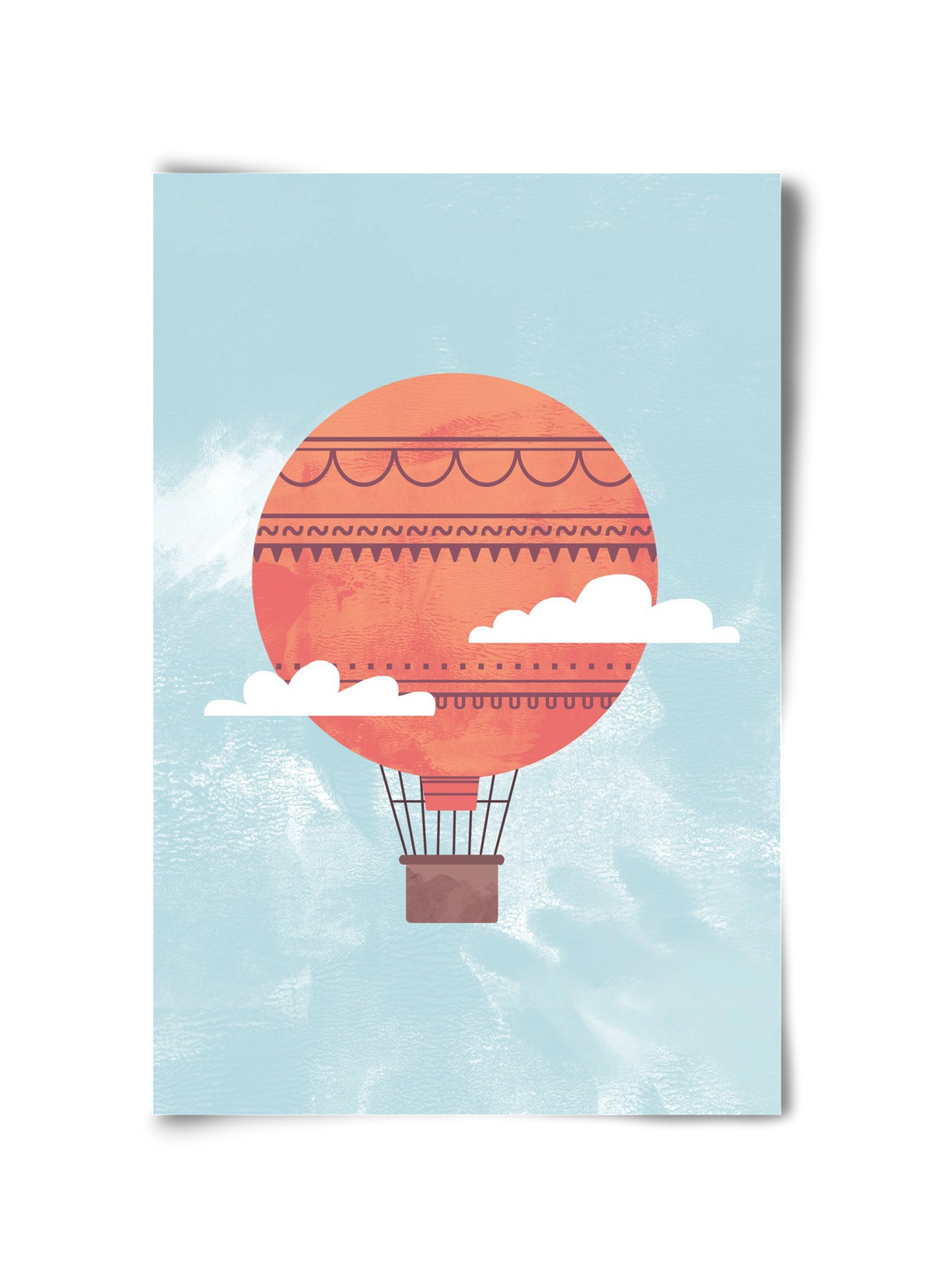 Balloon, 30x45 cm, Keret nélkül