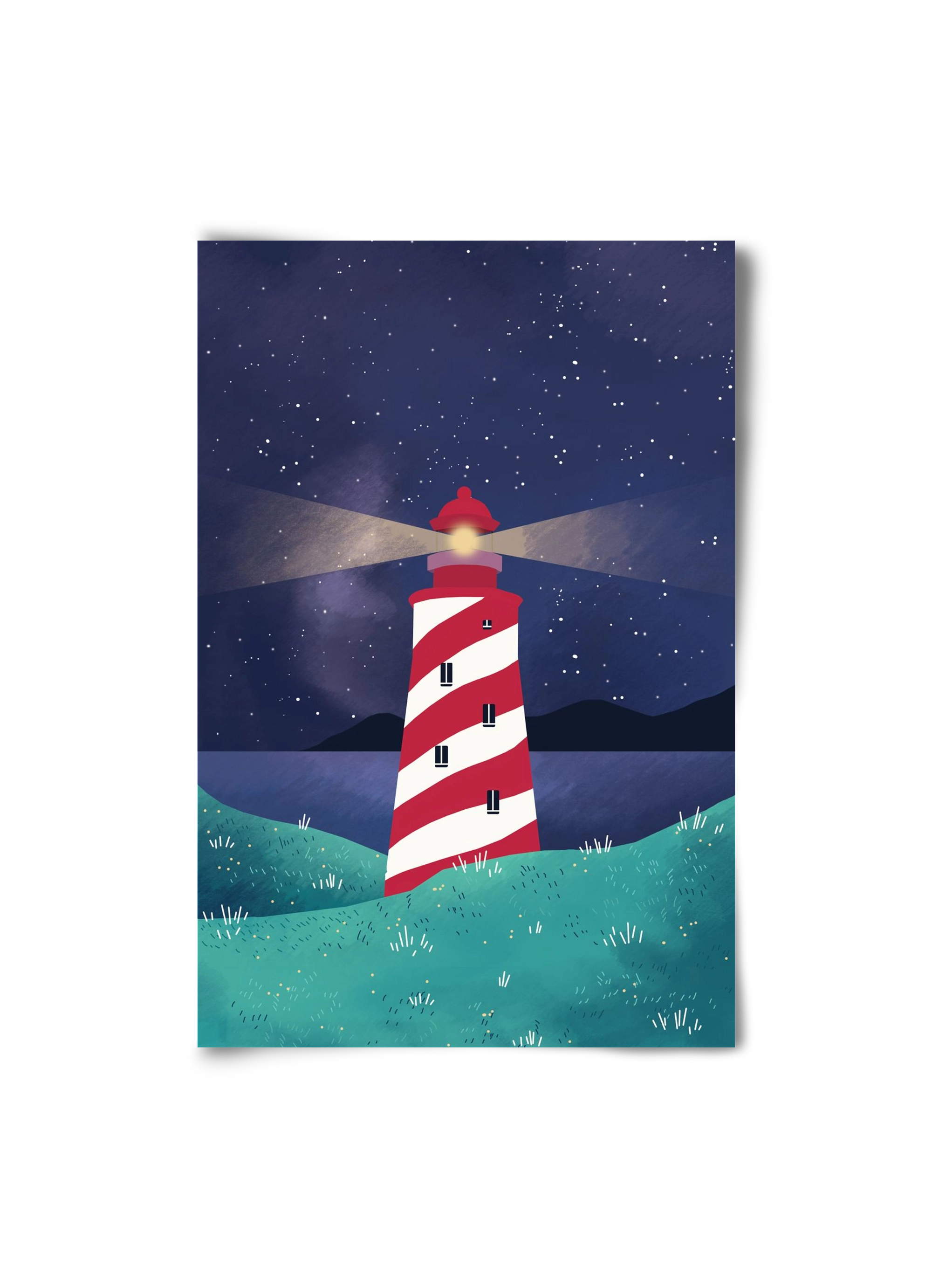 Lighthouse, 20x30 cm, Keret nélkül