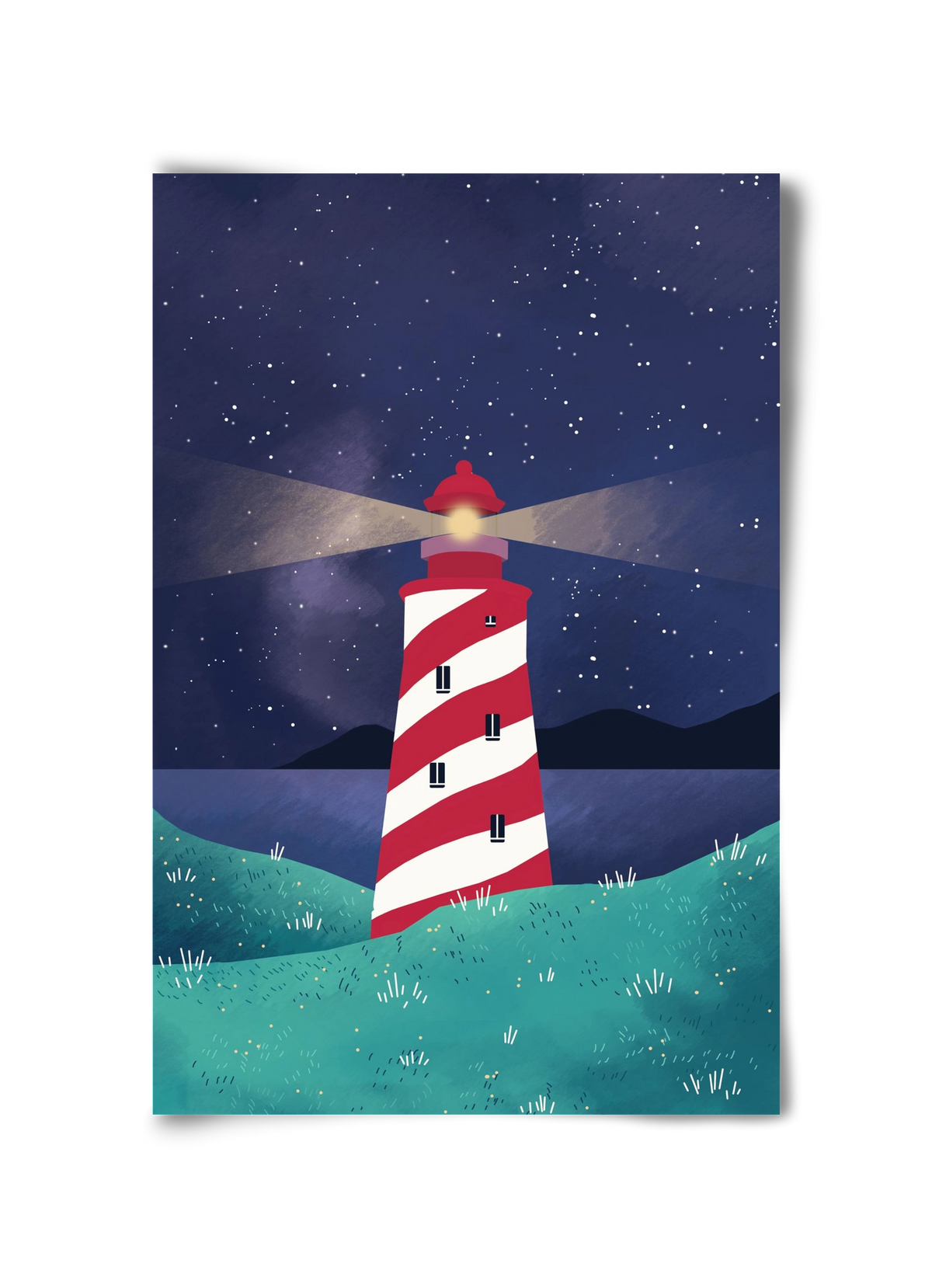 Lighthouse, 30x45 cm, Keret nélkül