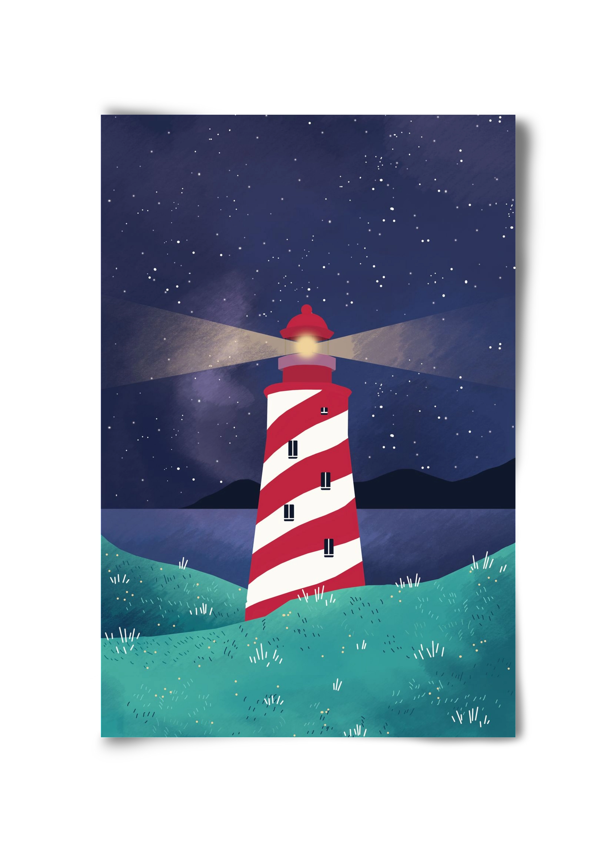 Lighthouse, 30x45 cm, Keret nélkül