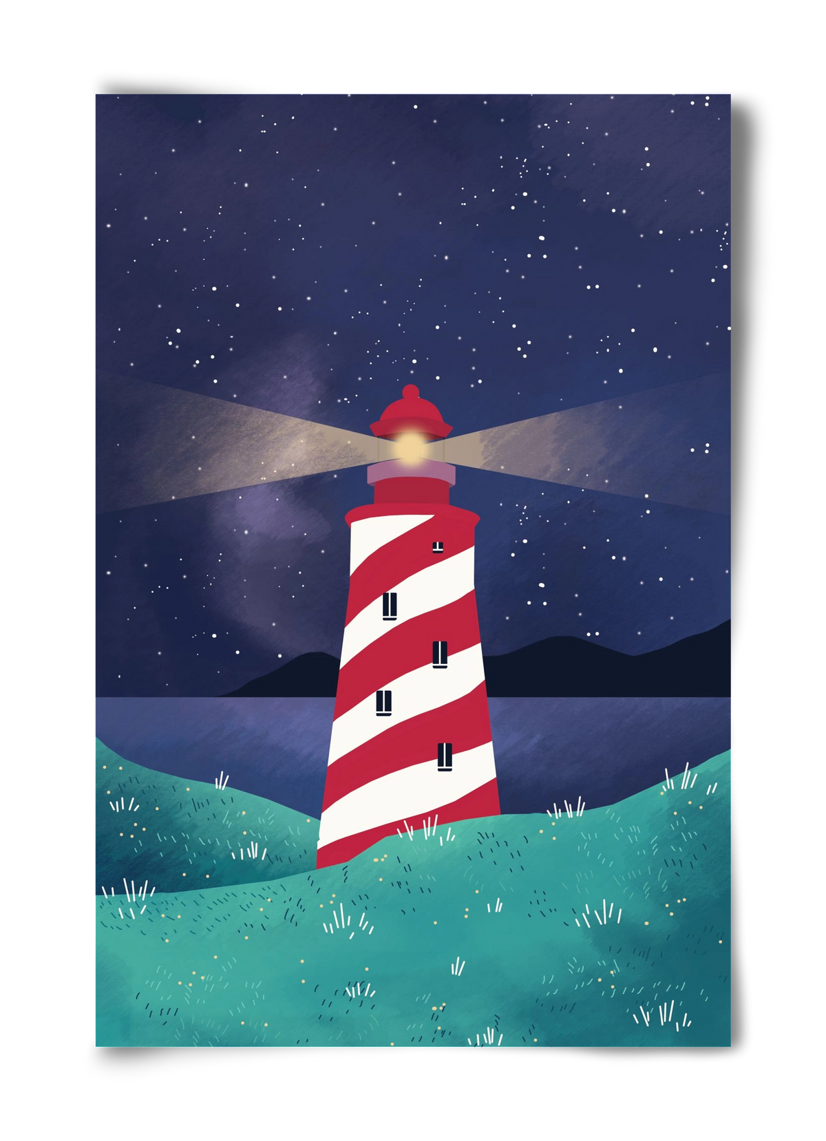 Lighthouse, 40x60 cm, Keret nélkül