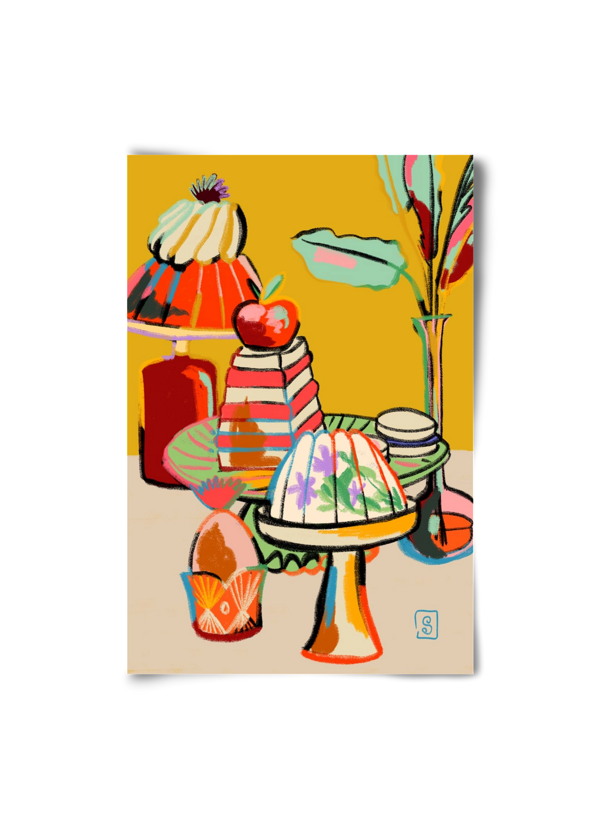 SWEET TOOTH, 20x30 cm, Keret nélkül