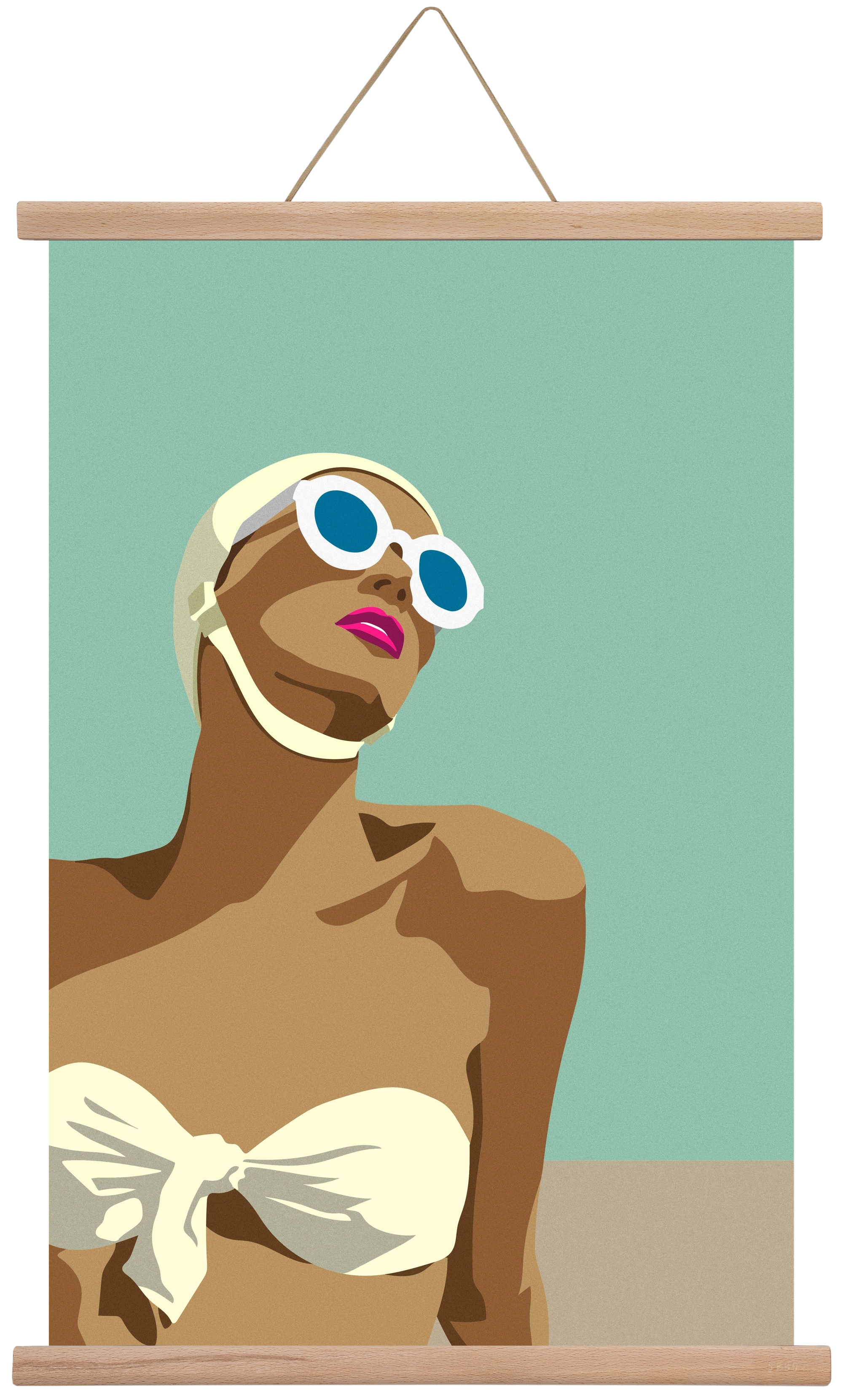 Sunglasses, 40x60 cm (40x60 cm), Tölgy akasztó