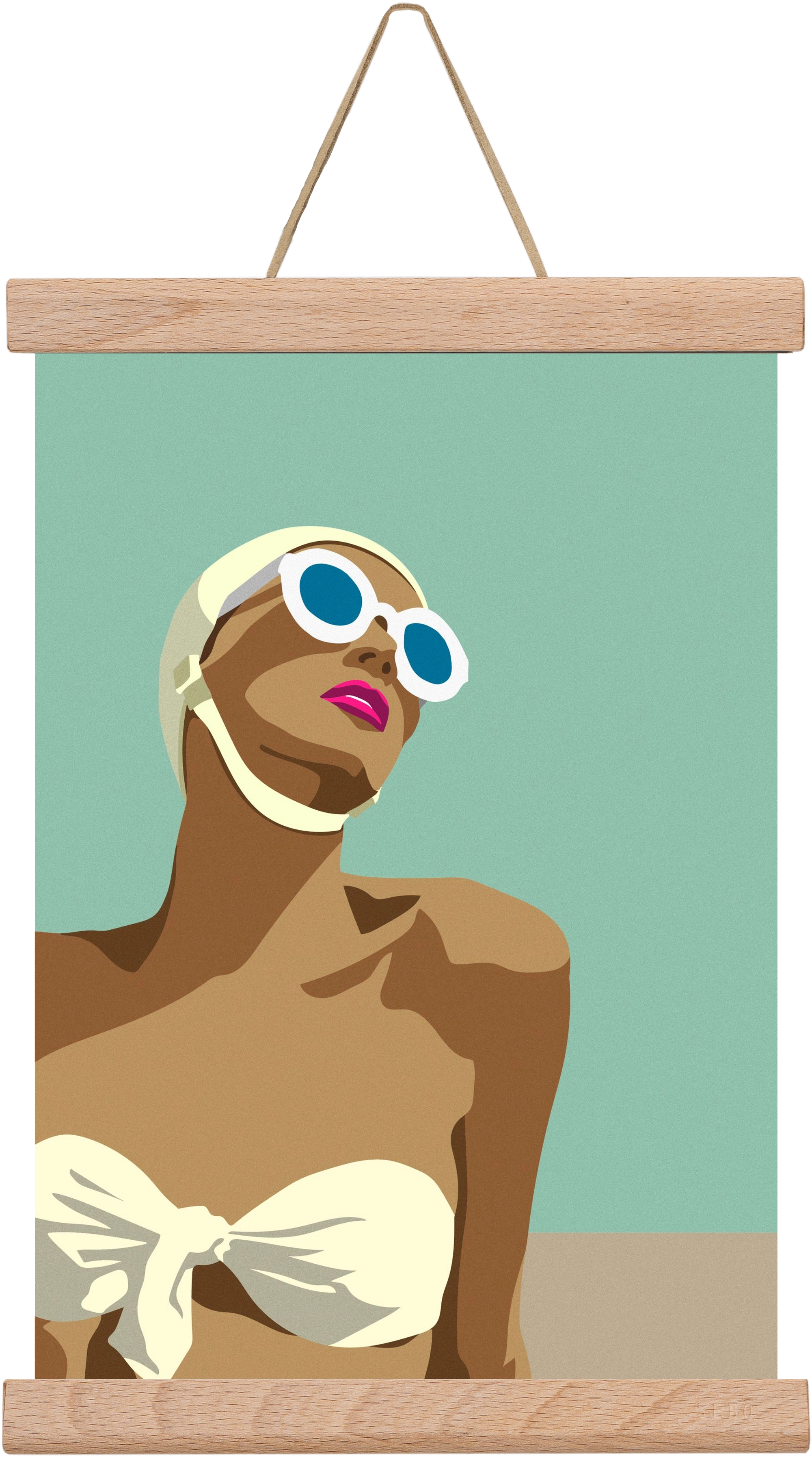 Sunglasses, 20x30 cm (20x30 cm), Tölgy akasztó