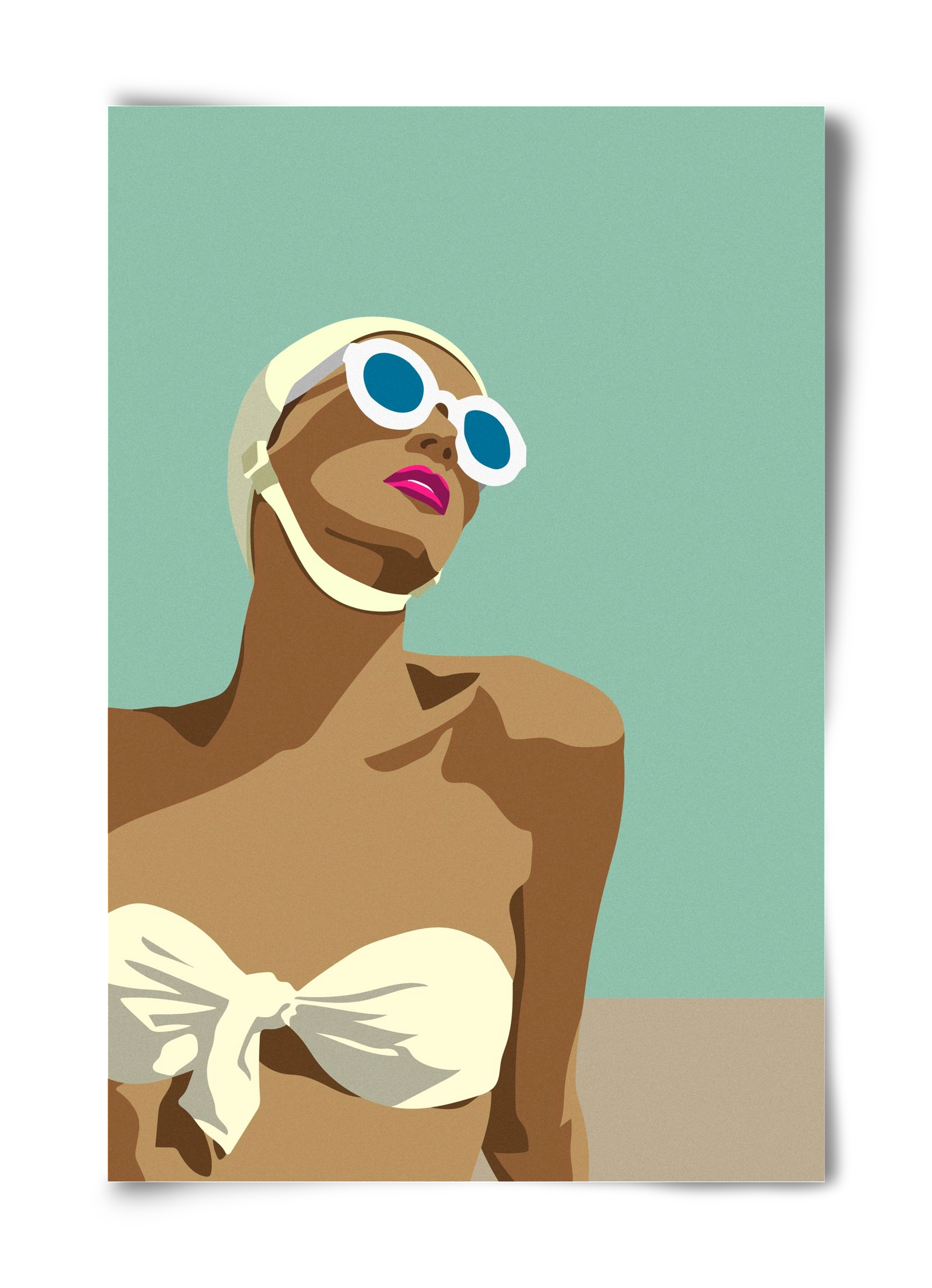 Sunglasses, 40x60 cm, Keret nélkül
