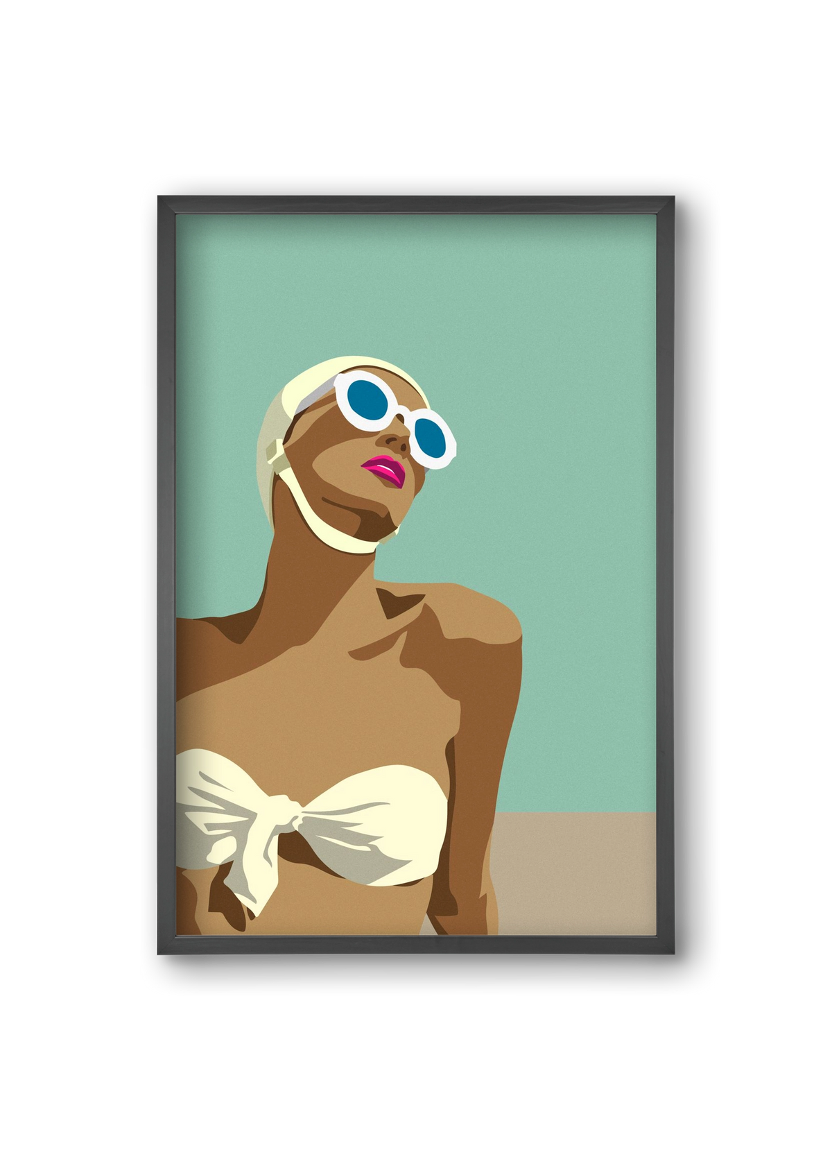 Sunglasses, 20x30 cm (20x30 cm), Fekete keret