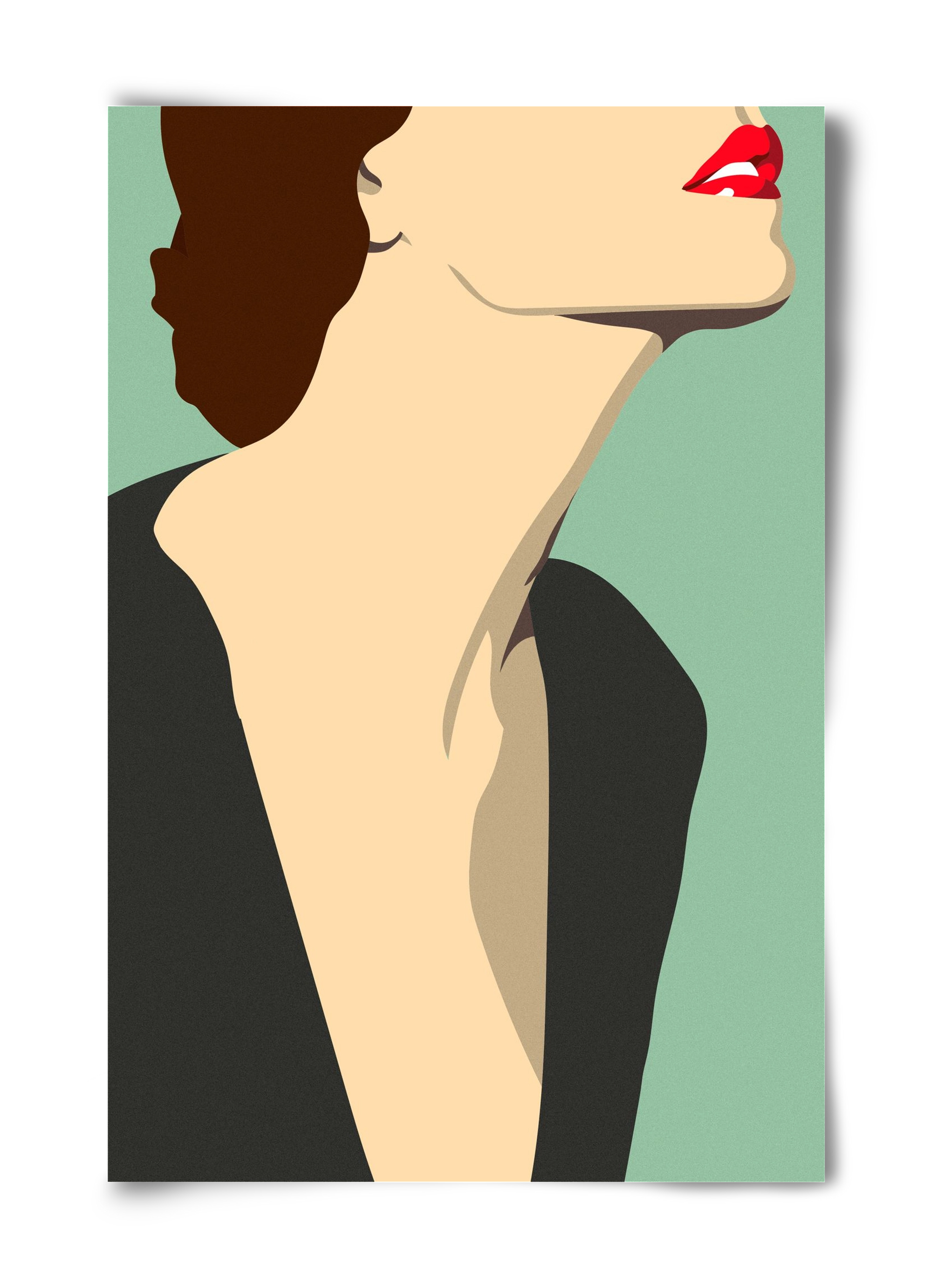 Fashion Illustration, 40x60 cm, Keret nélkül