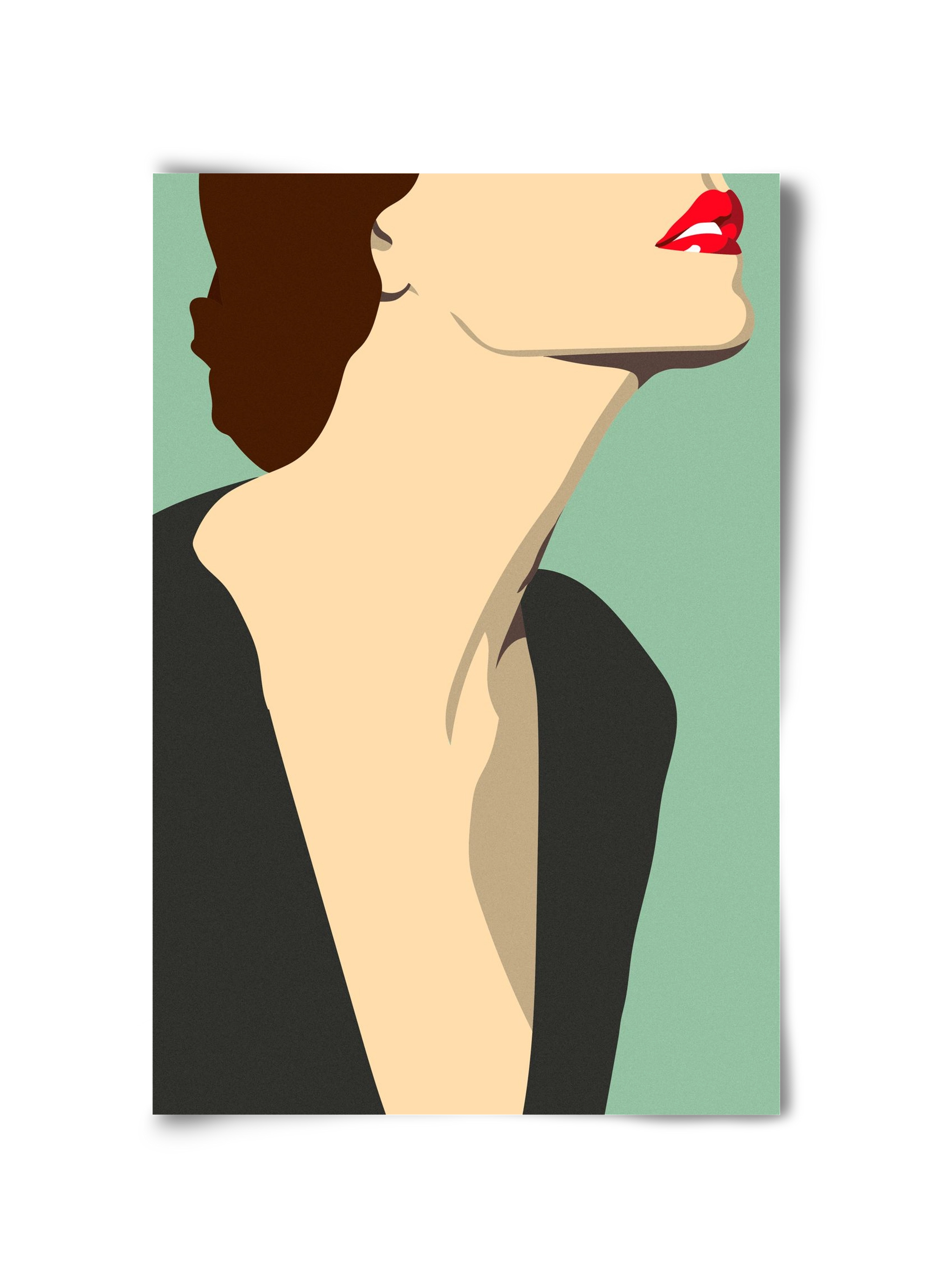 Fashion Illustration, 30x45 cm, Keret nélkül