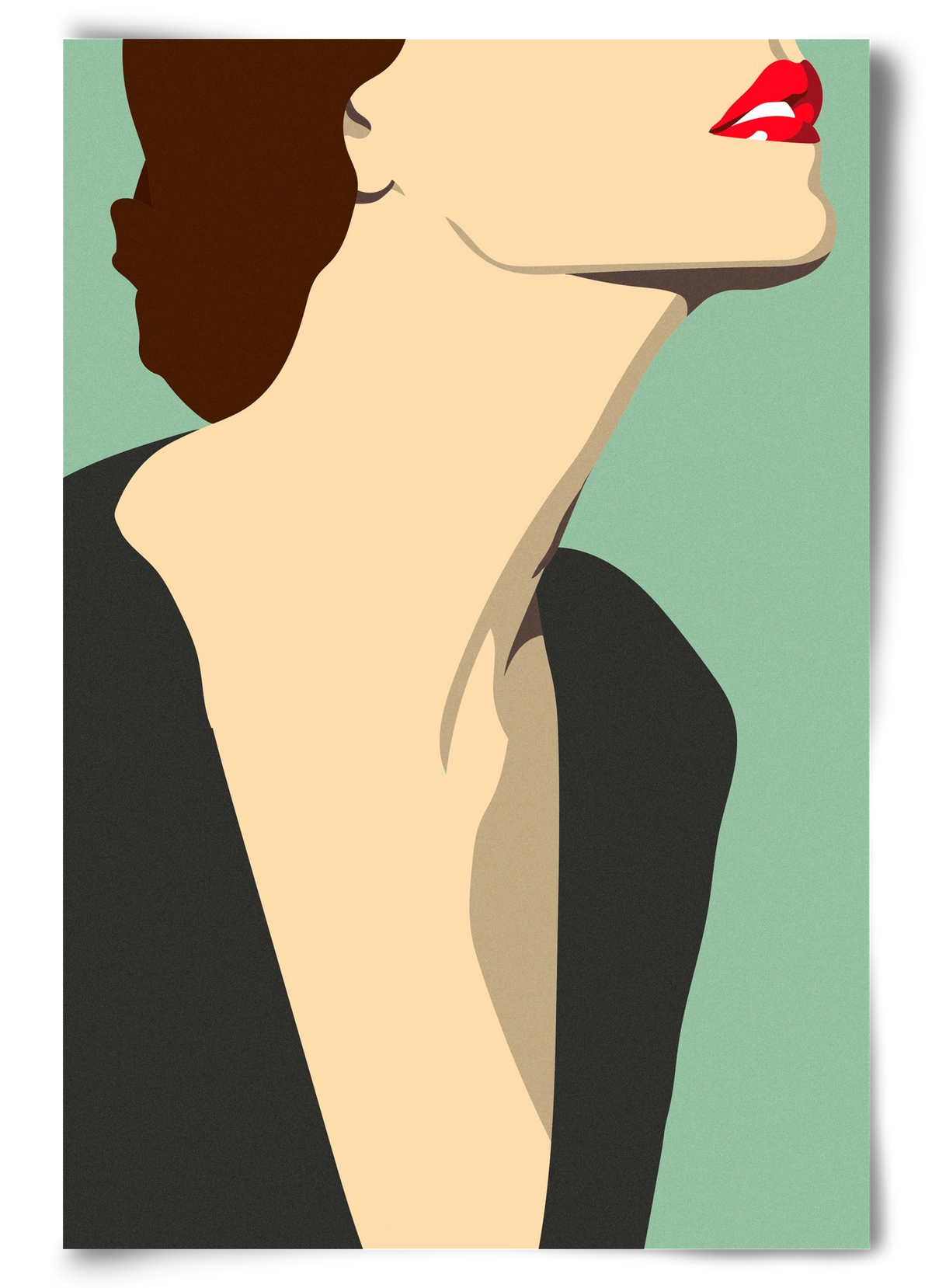 Fashion Illustration, 60x90 cm, Keret nélkül