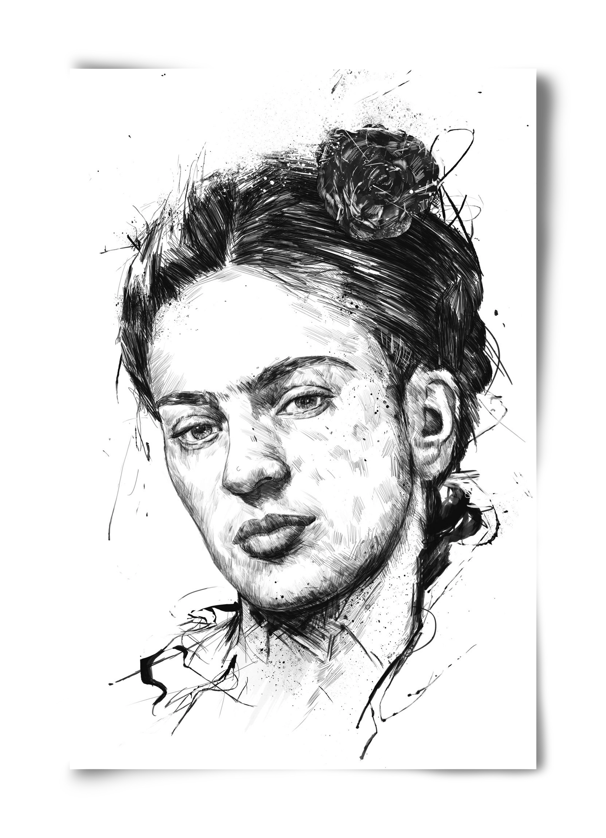 Frida, 40x60 cm, Keret nélkül