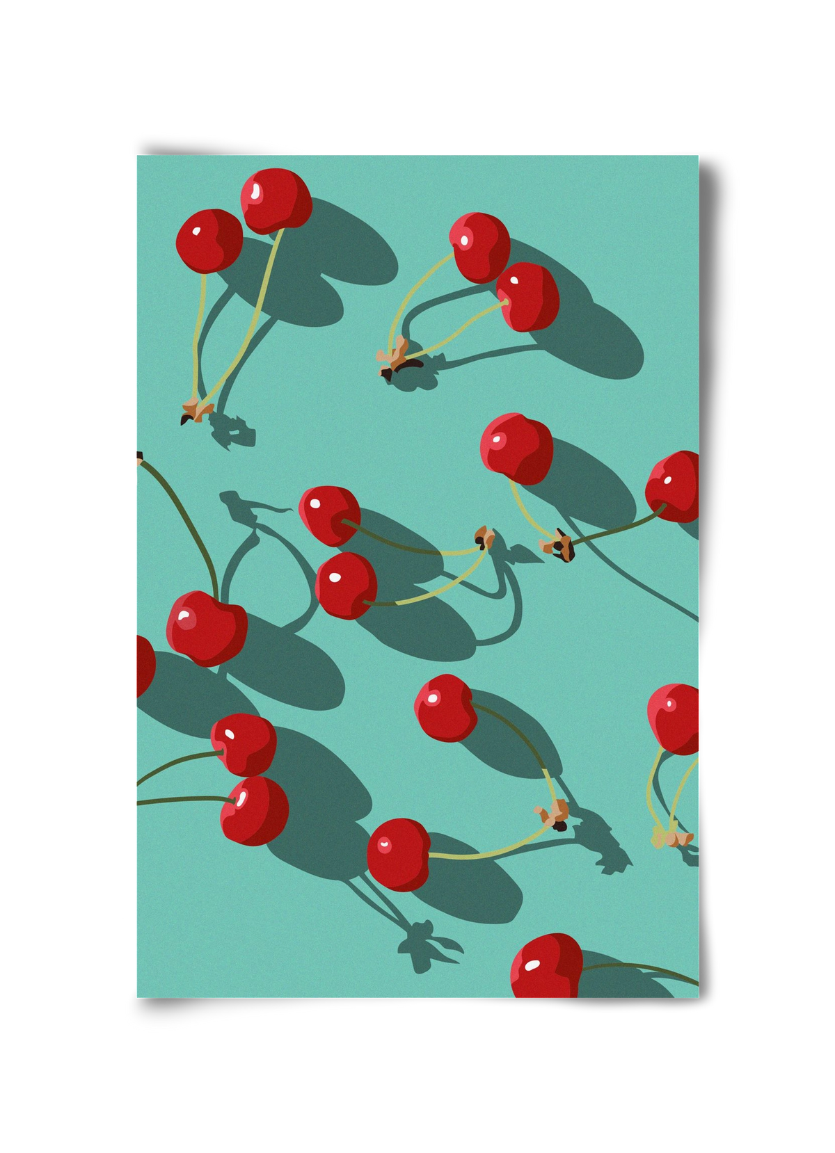 Cherries, 30x45 cm, Keret nélkül