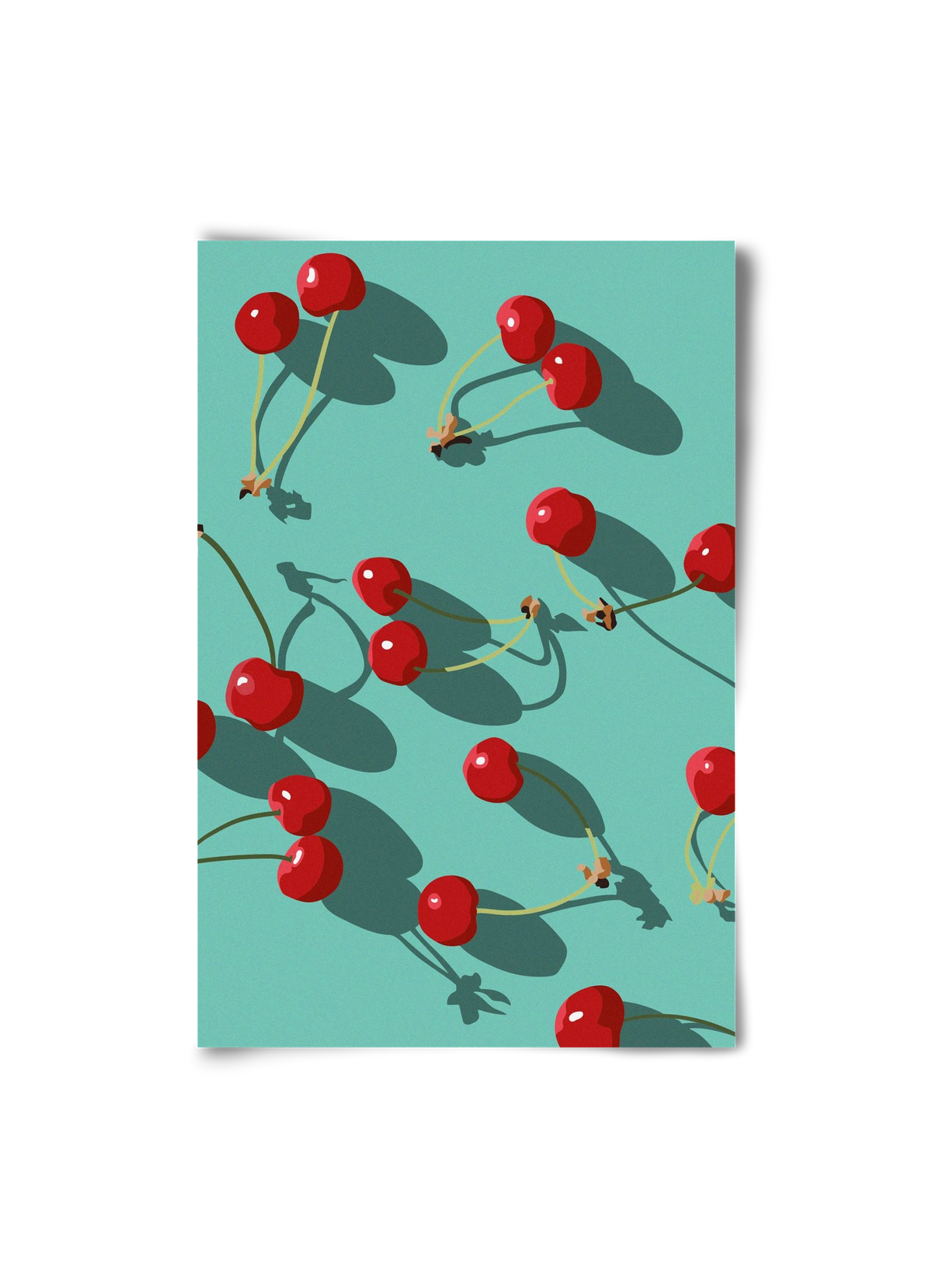 Cherries, 20x30 cm, Keret nélkül