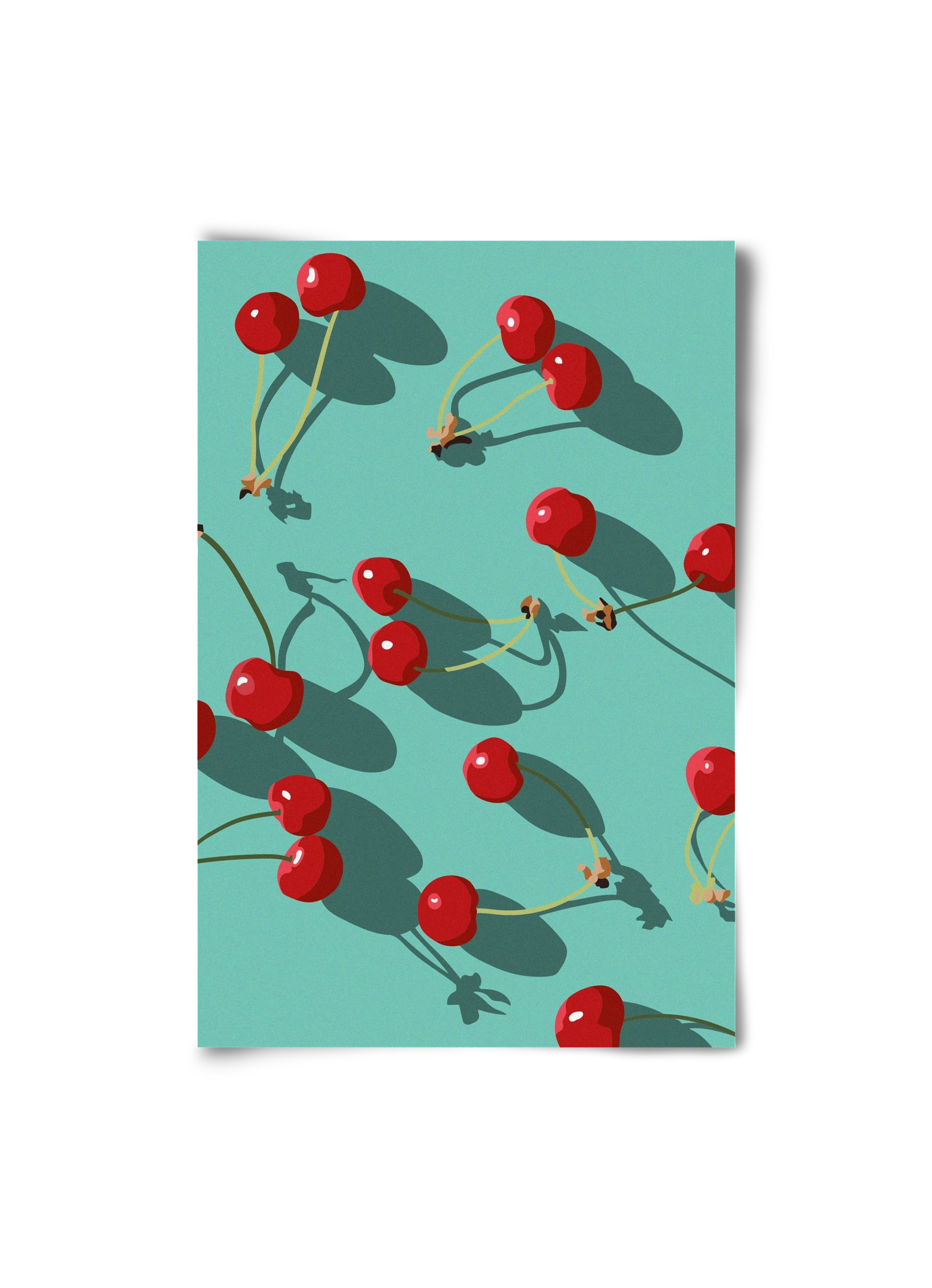 Cherries, 20x30 cm, Keret nélkül