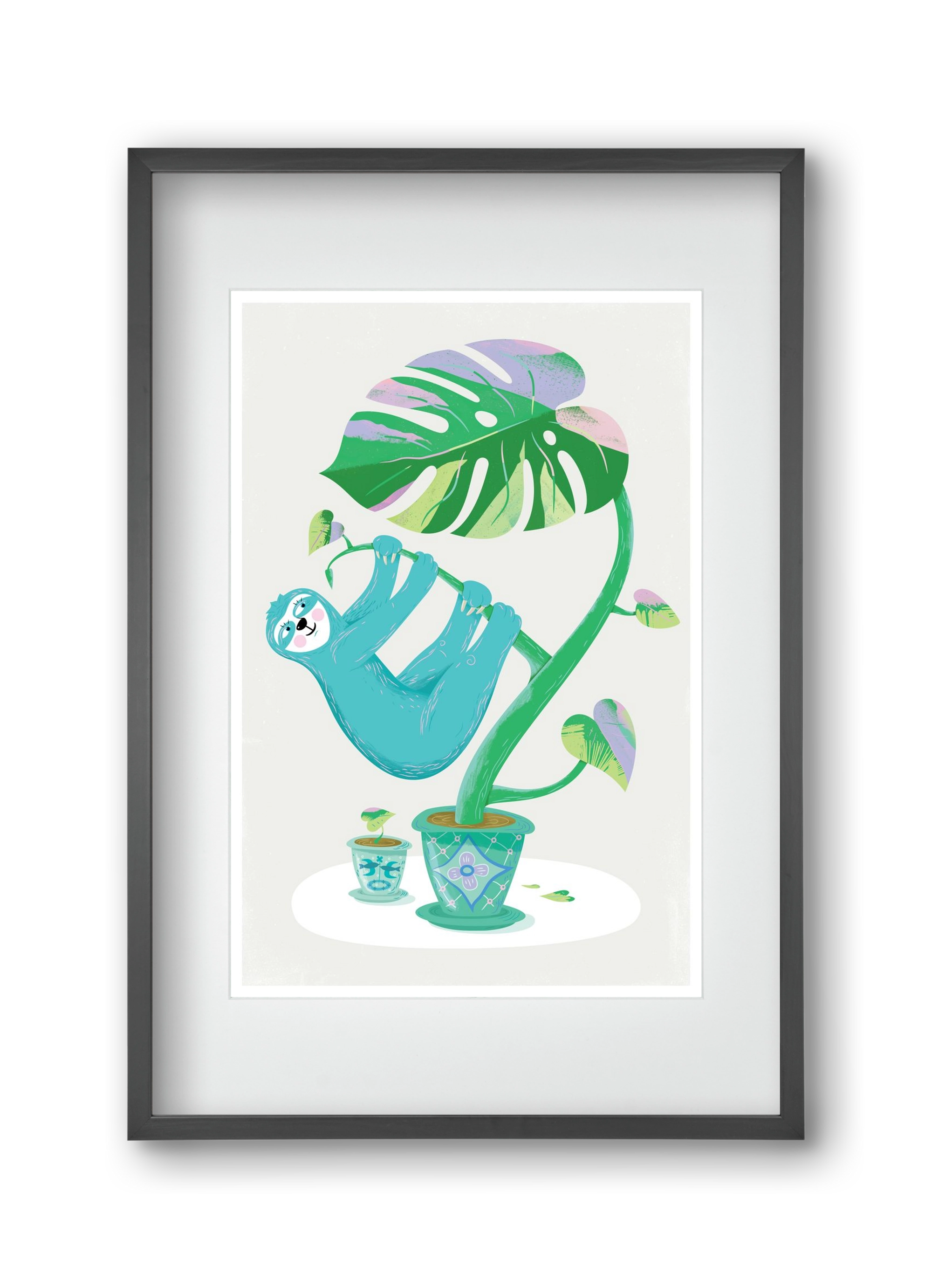 Lajháros, 30x45 cm (20x30 cm), Fekete keret, paszpartuval