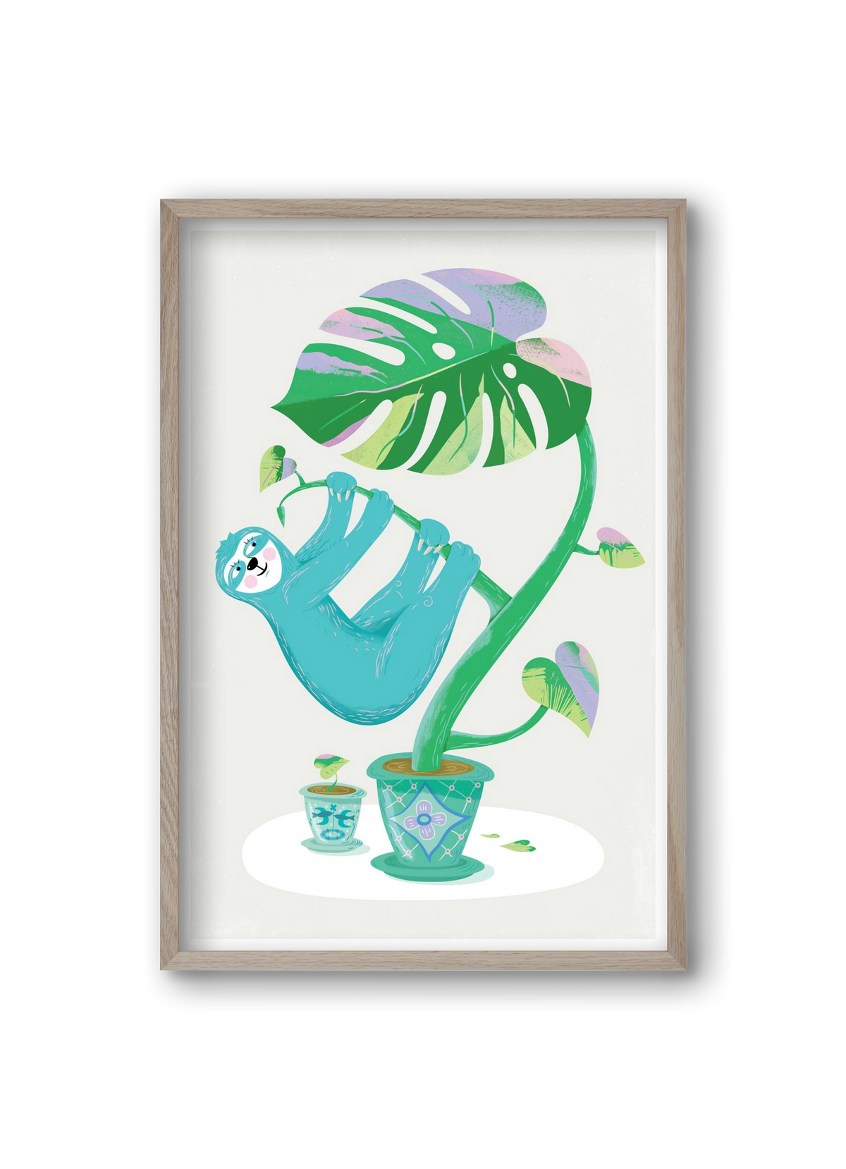 Lajháros, 20x30 cm (20x30 cm), Tölgy keret