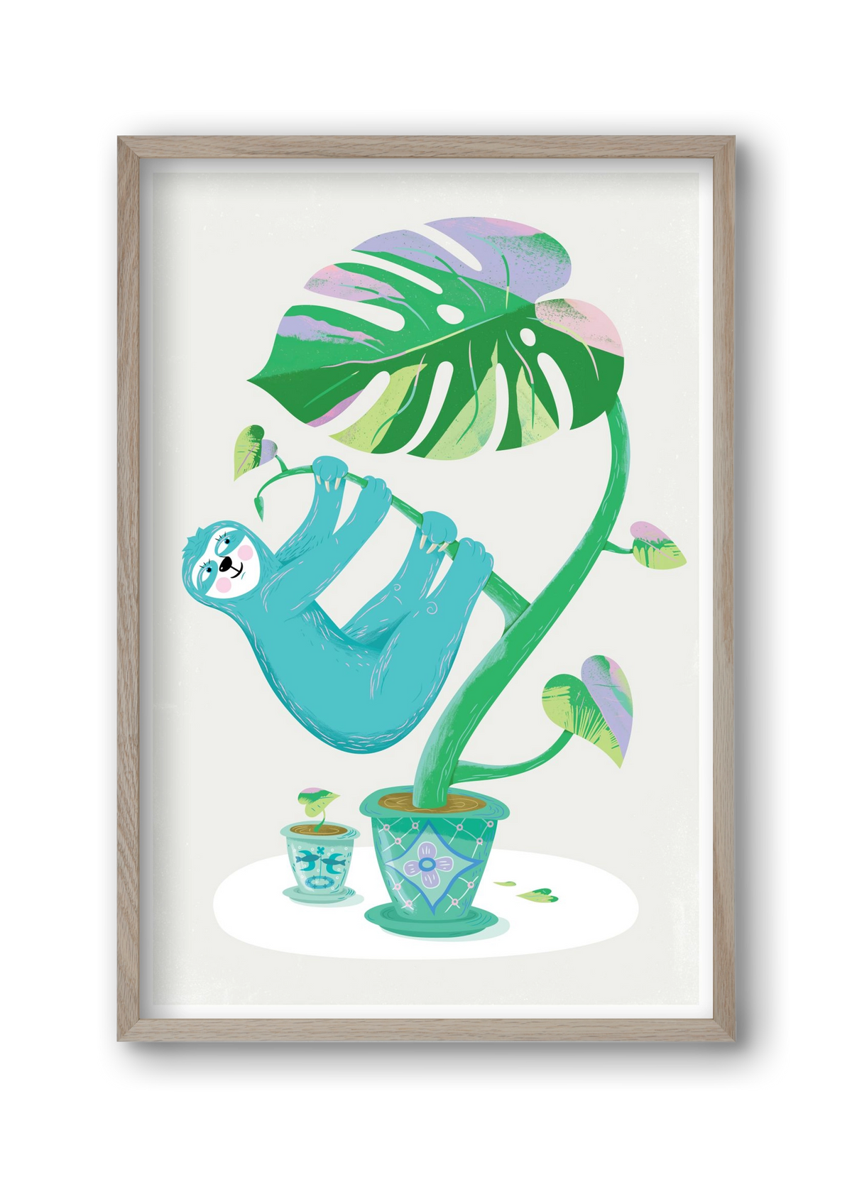 Lajháros, 30x45 cm (30x45 cm), Tölgy keret