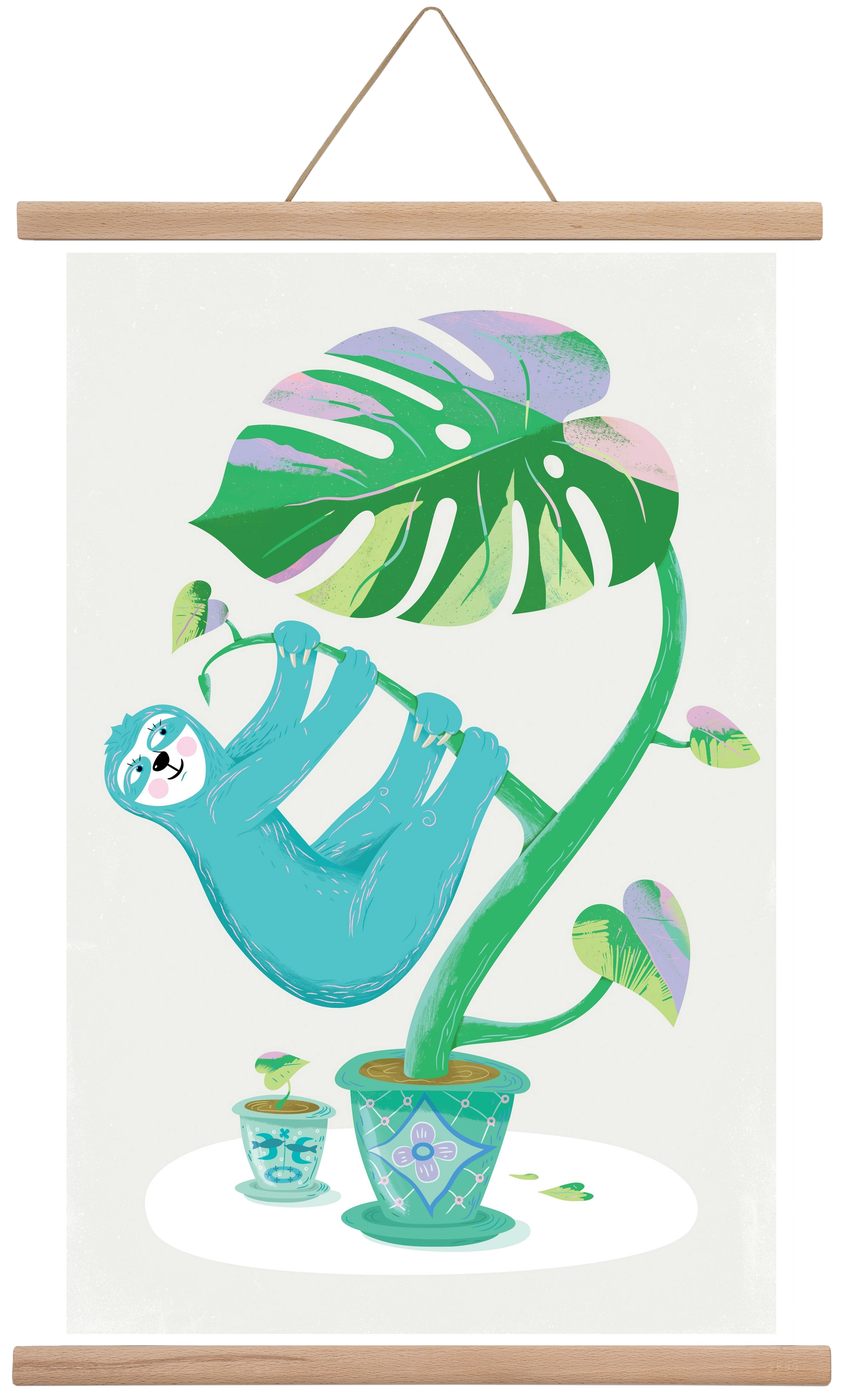 Lajháros, 40x60 cm (40x60 cm), Tölgy akasztó