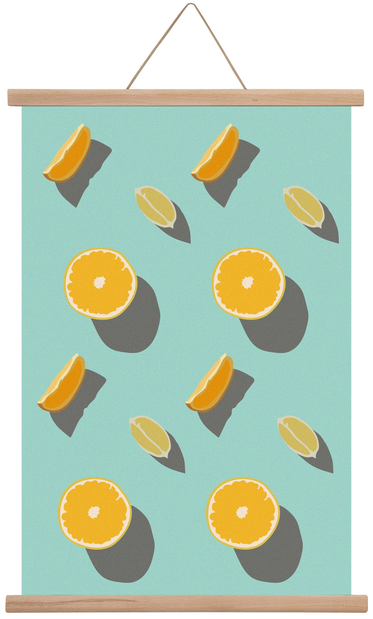 Lemon, 40x60 cm (40x60 cm), Tölgy akasztó