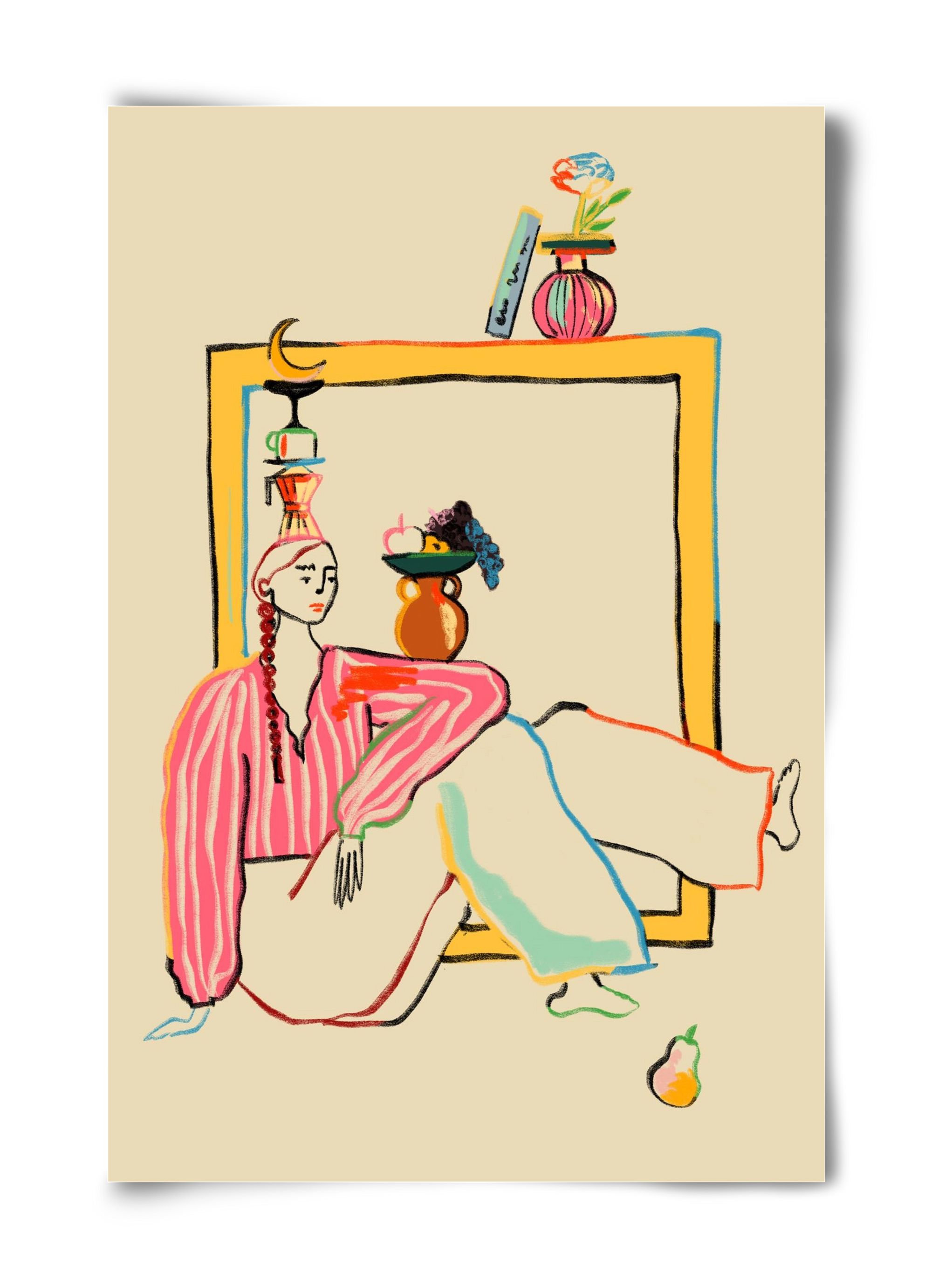 HOLIDAYS AT HOME, 40x60 cm, Keret nélkül