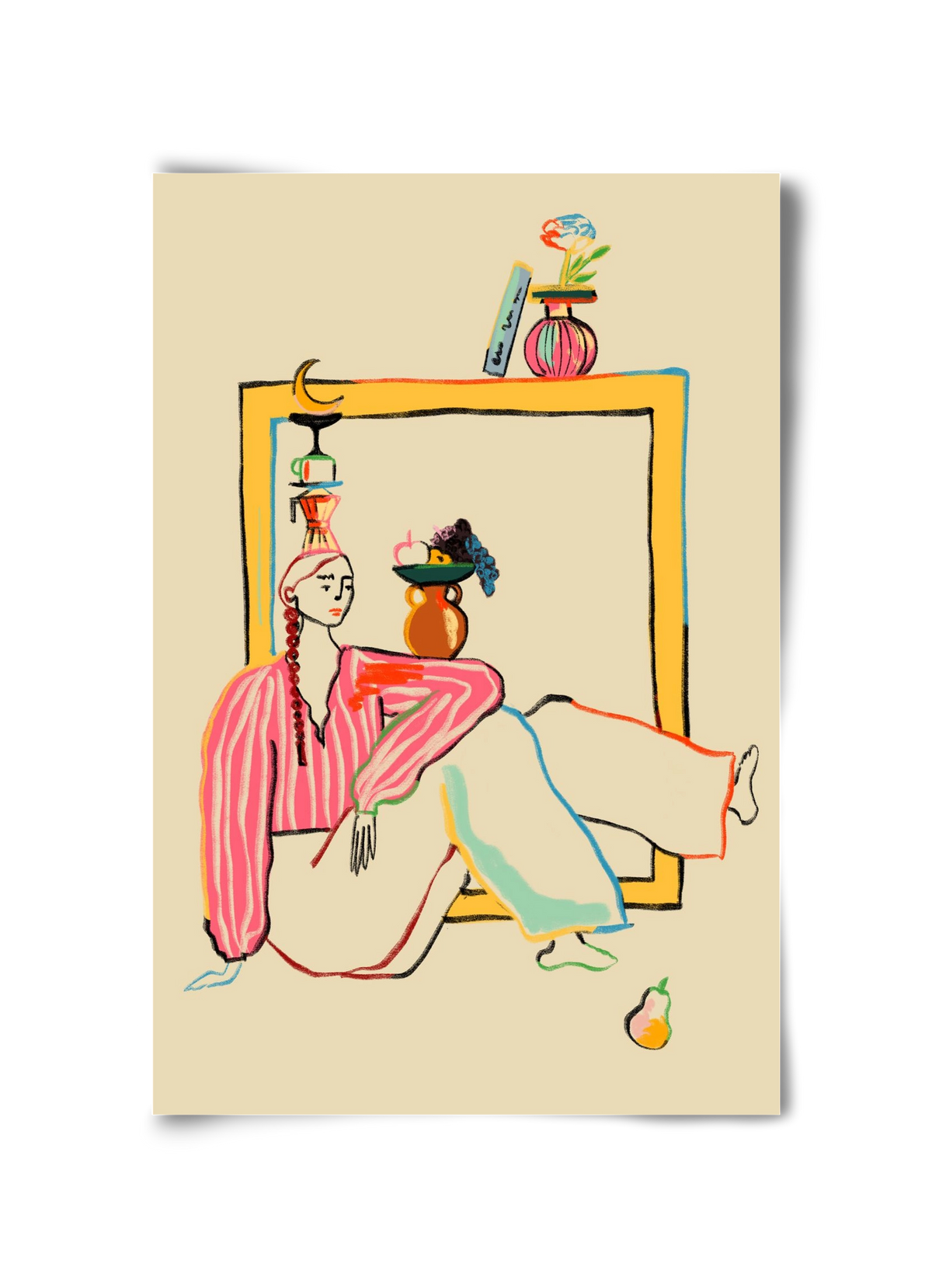 HOLIDAYS AT HOME, 30x45 cm, Keret nélkül