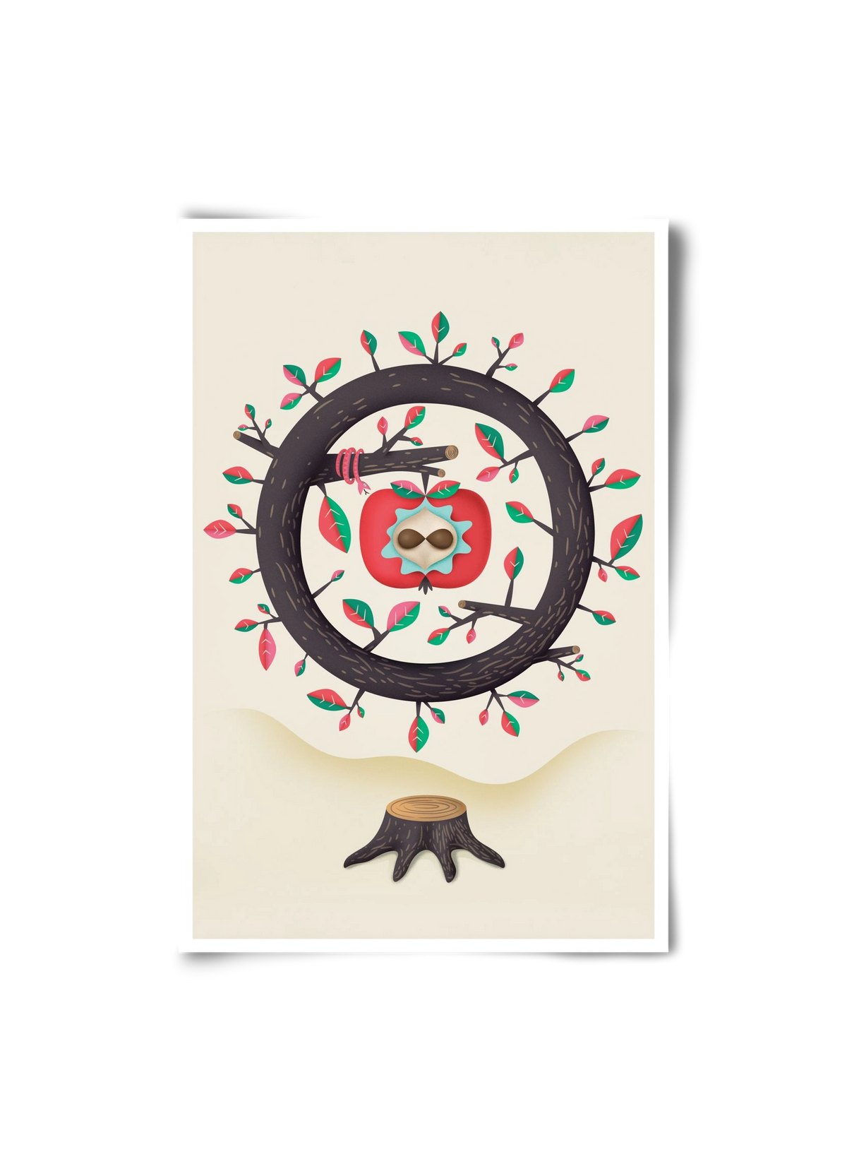 almafa, 20x30 cm, Keret nélkül